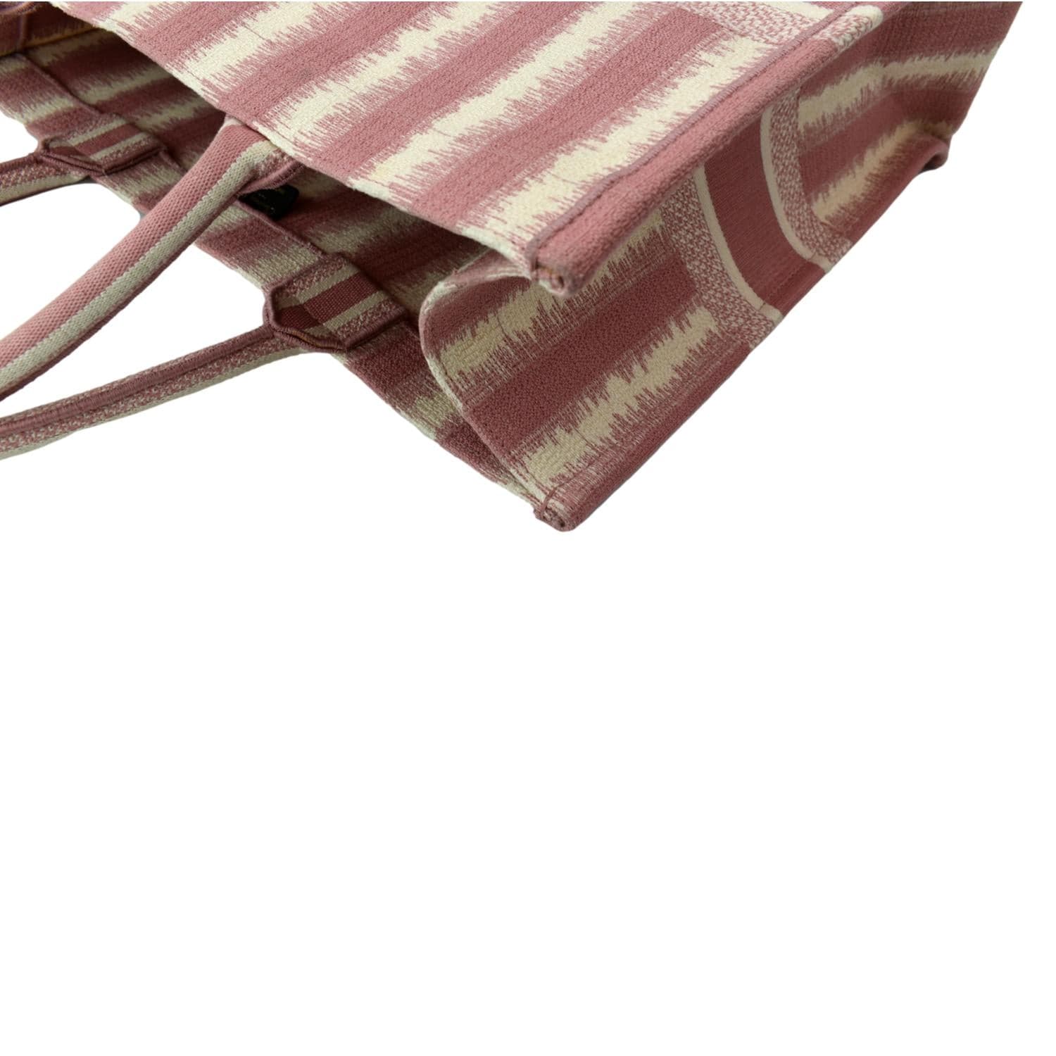 Book tote cloth handbag Dior Pink in Cloth - 35154048