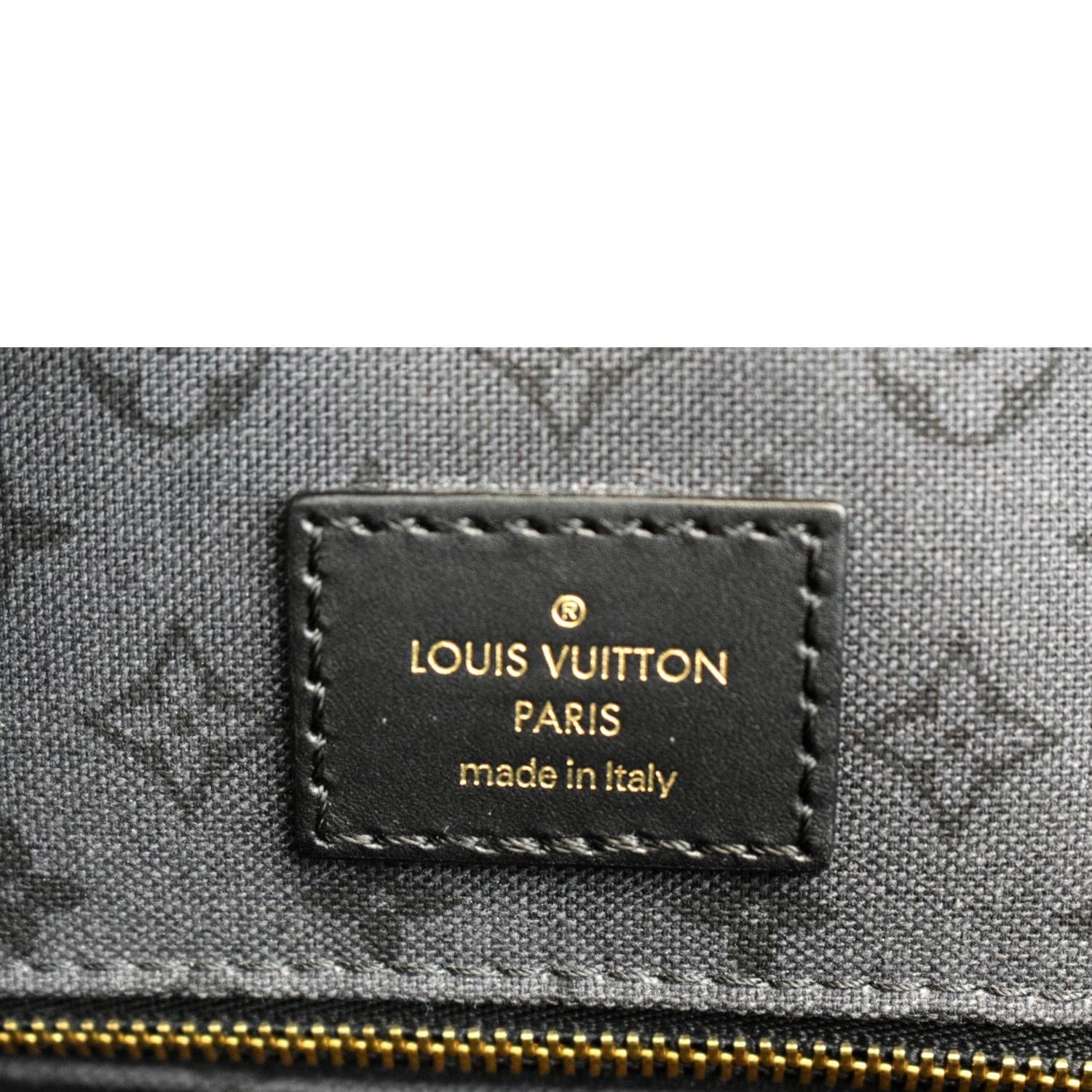 Louis Vuitton OnTheGo GM M45358 Monogram Crafty Canvas 2way Tote Bag Creme  Rouge