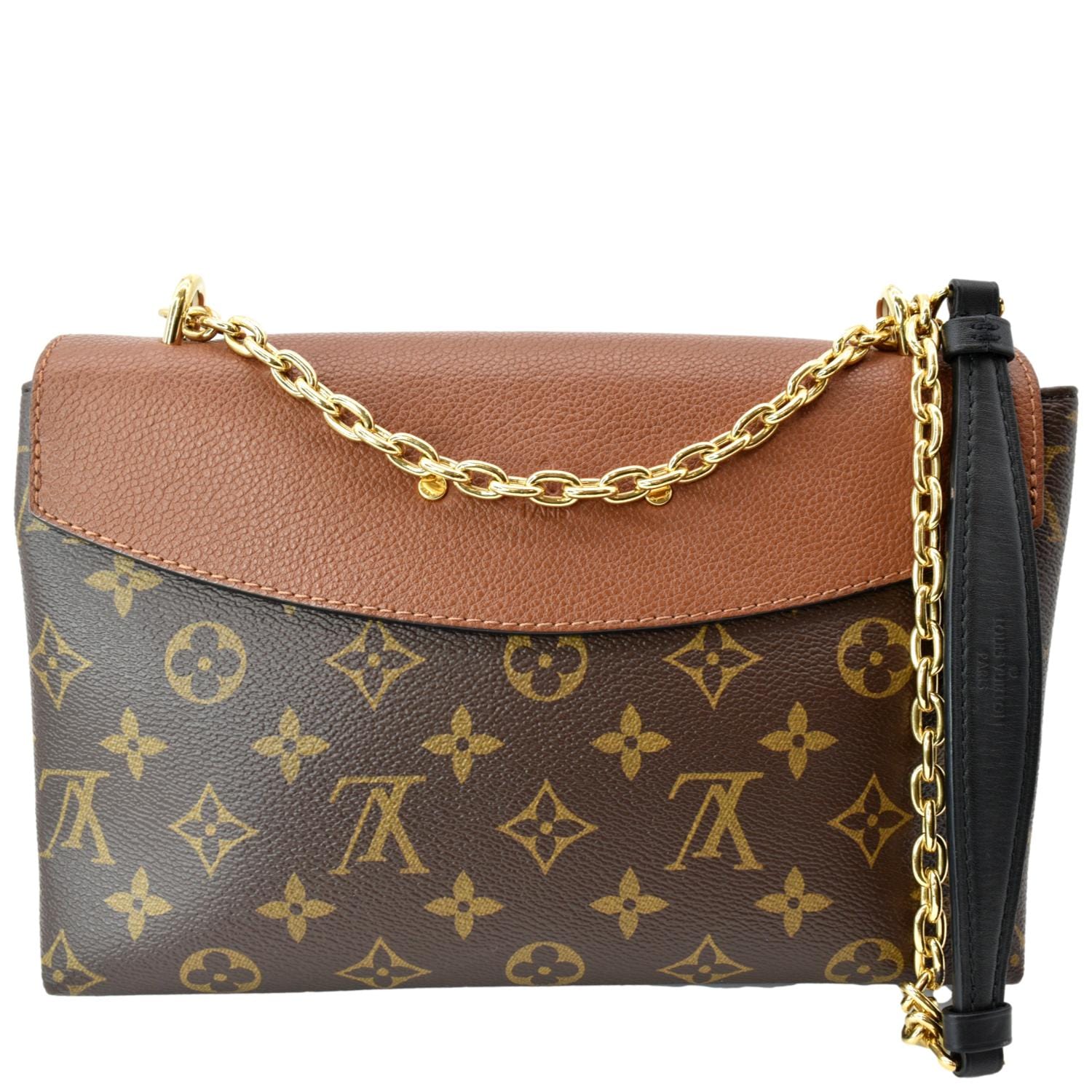 Louis Vuitton - Authenticated Saint Placide Handbag - Cloth Brown for Women, Very Good Condition