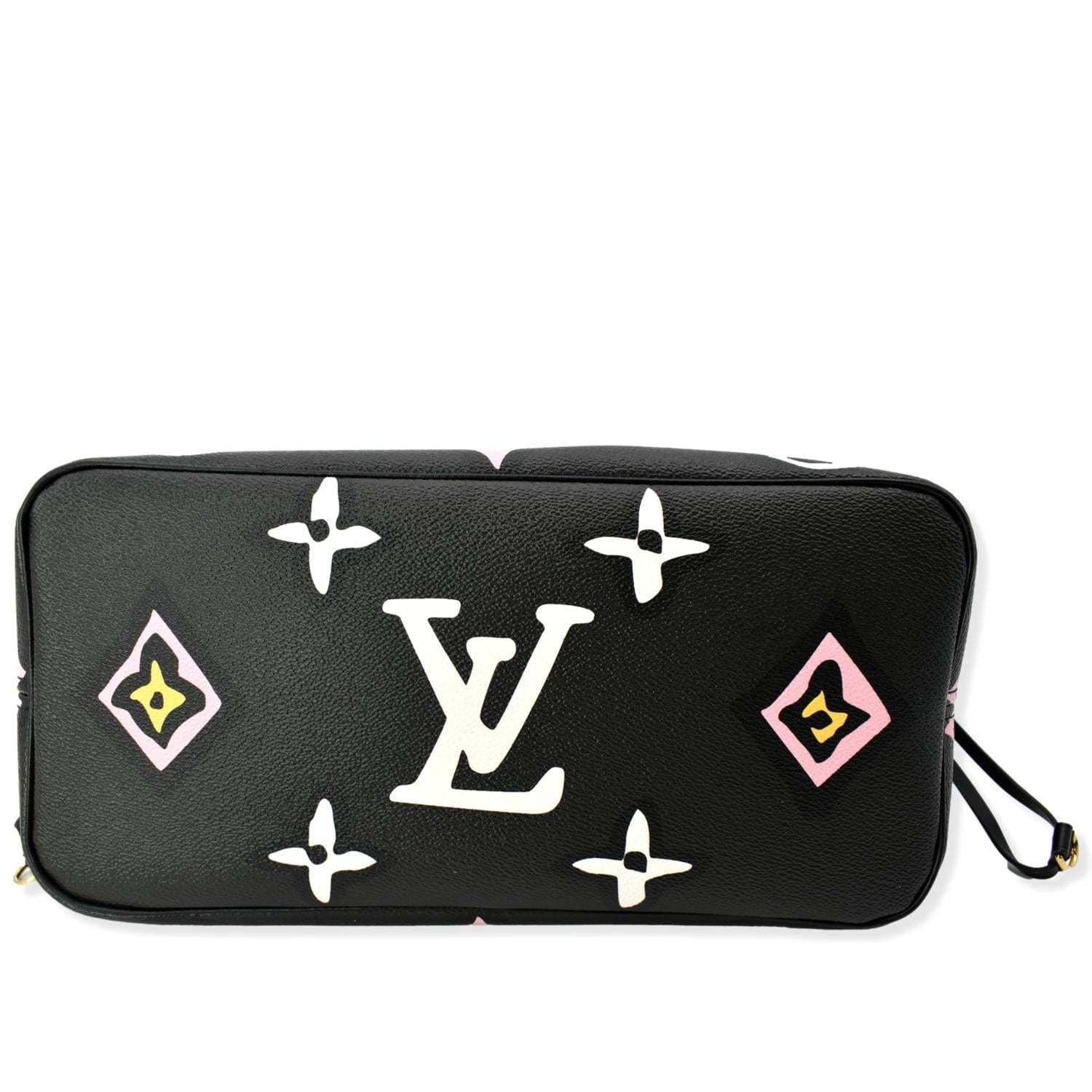 Louis Vuitton Black Monogram Canvas Wild at Heart Neverfull MM NM Bag -  Yoogi's Closet