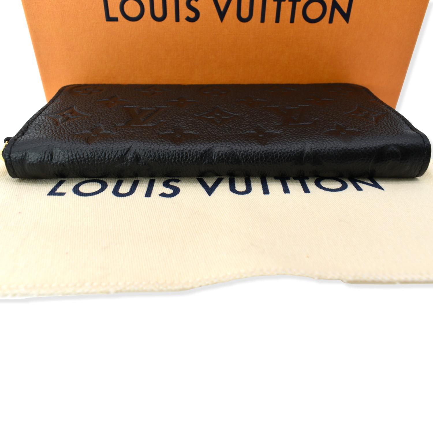 Louis Vuitton Clemence Cl√ Mence Wallet, Black