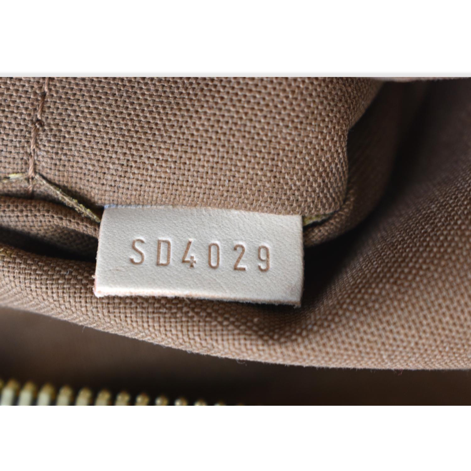 Tivoli leather handbag Louis Vuitton Brown in Leather - 32766111