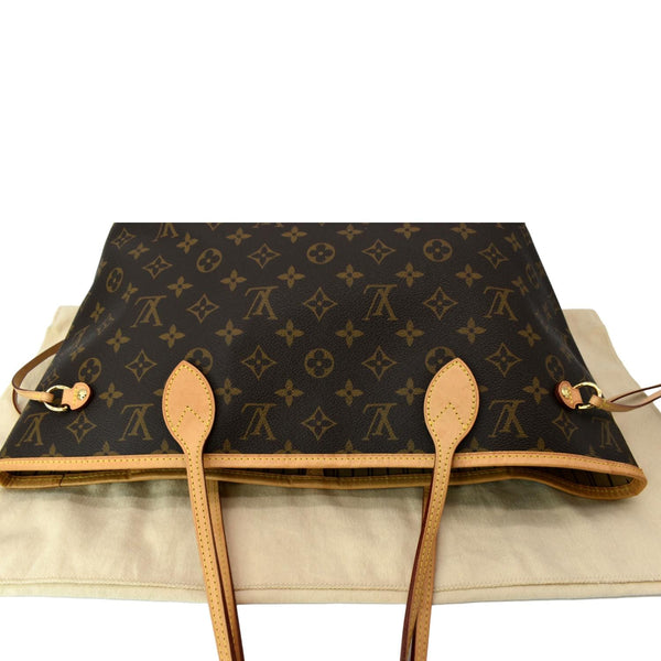 Louis Vuitton Neverfull MM Monogram Canvas Tote Bag - DDH