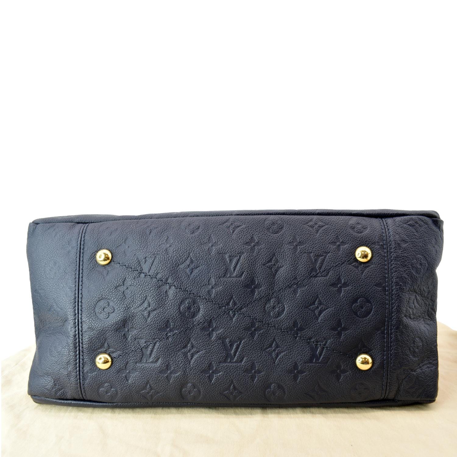Louis Vuitton, Bags, Louis Vuitton Artsy Emprinte Leather In Navy Blue