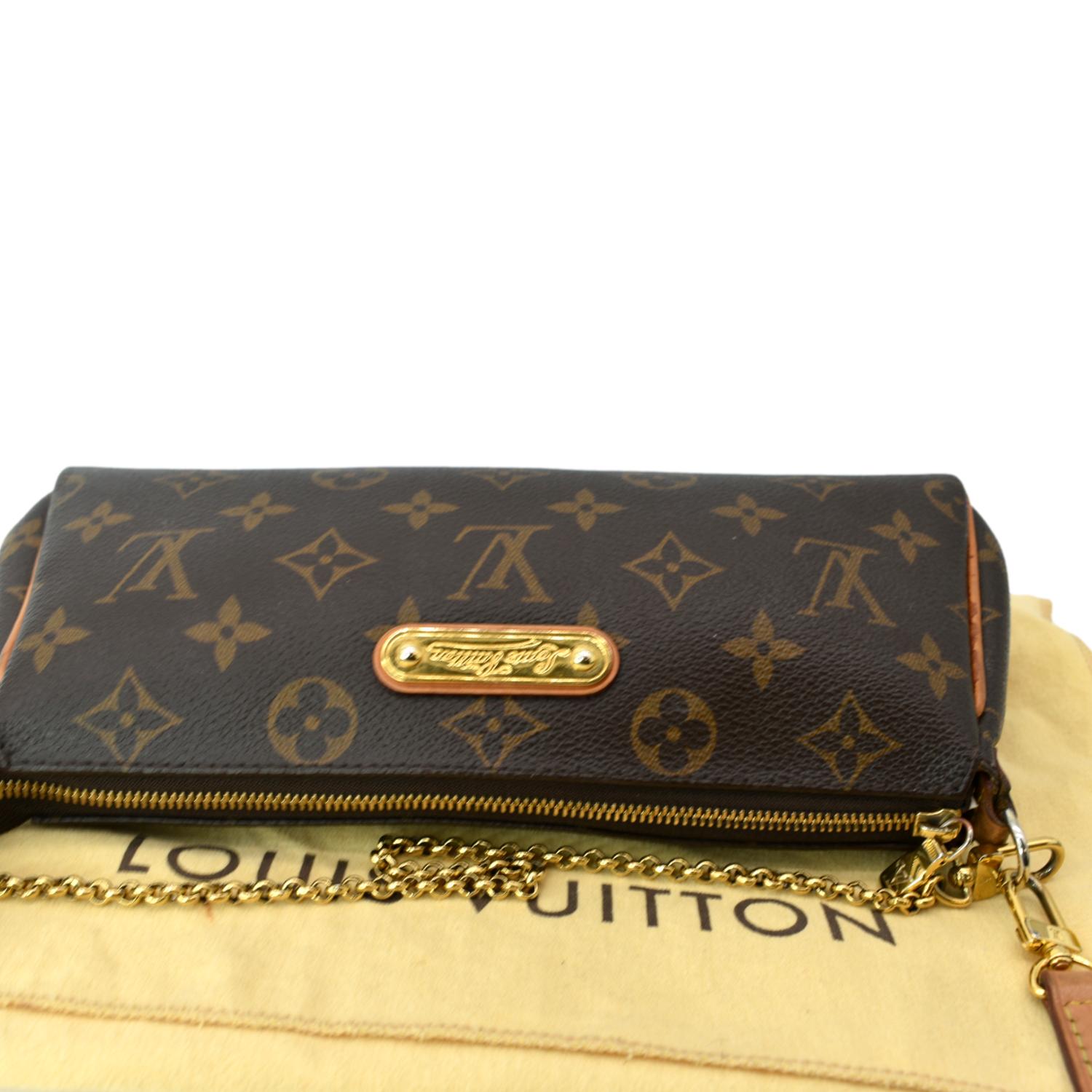 Louis Vuitton Eva Handbag Monogram Canvas Brown 220202174