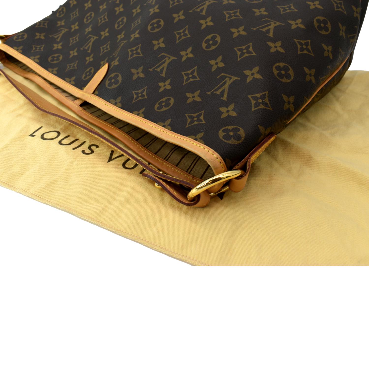Louis Vuitton Louis Vuitton Delightful MM Monogram Canvas Hobo Bag