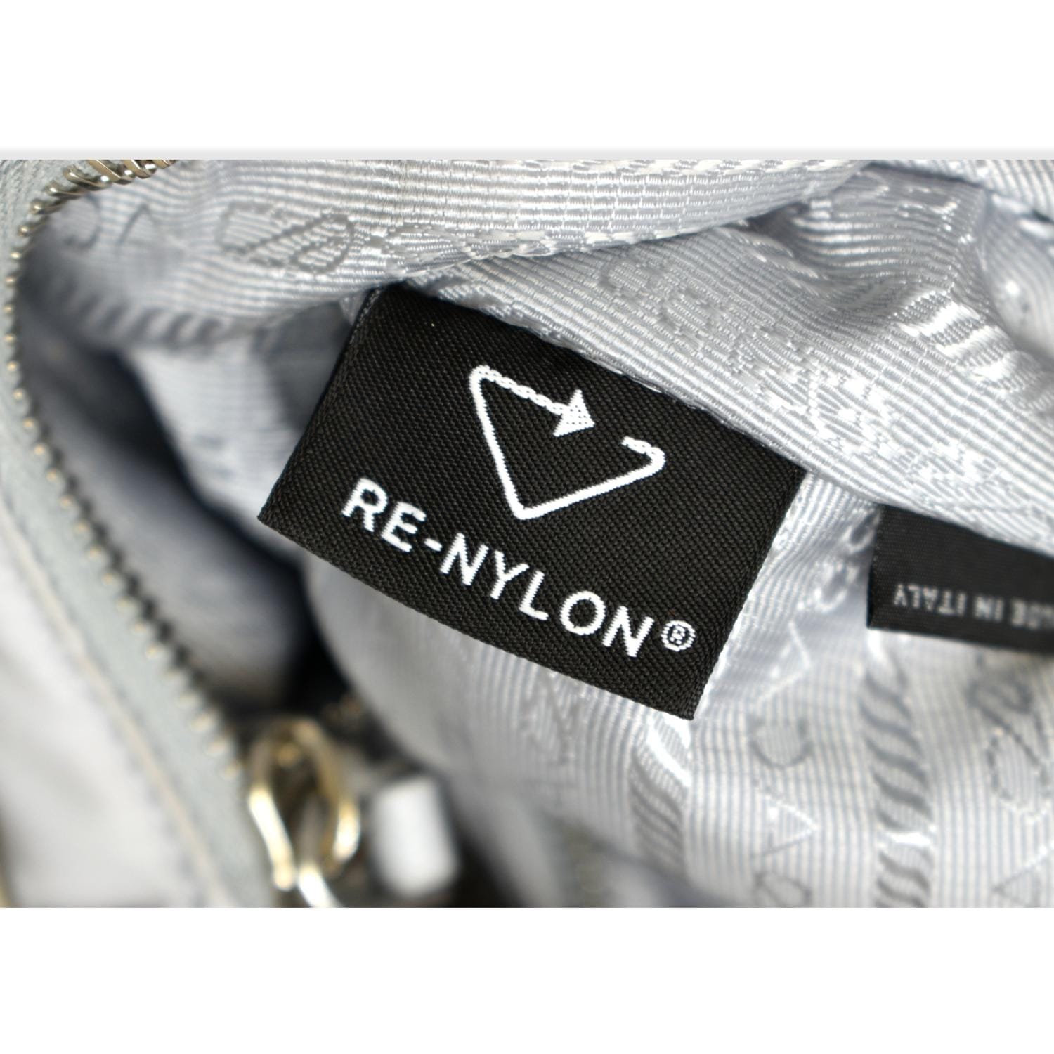 Prada Re-Edition 2005 Nylon Bag White in Nylon with Silver-tone - US