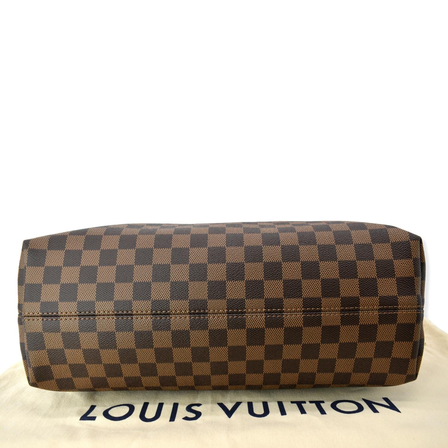 Louis Vuitton Damier Ebene Coated Canvas Graceful mm Gold Hardware, 2021, Brown Womens Handbag