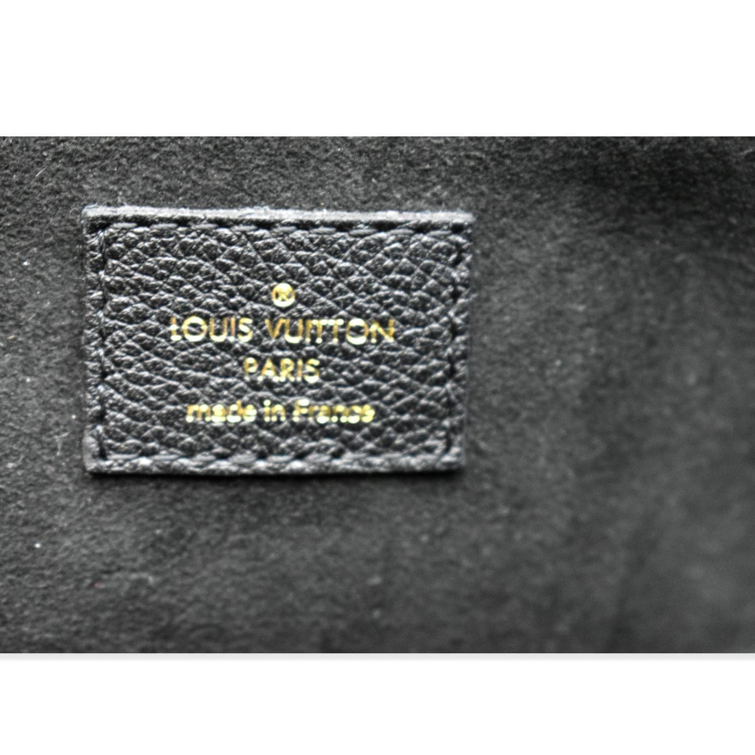 Louis Vuitton Black Monogram Empreinte Vavin PM