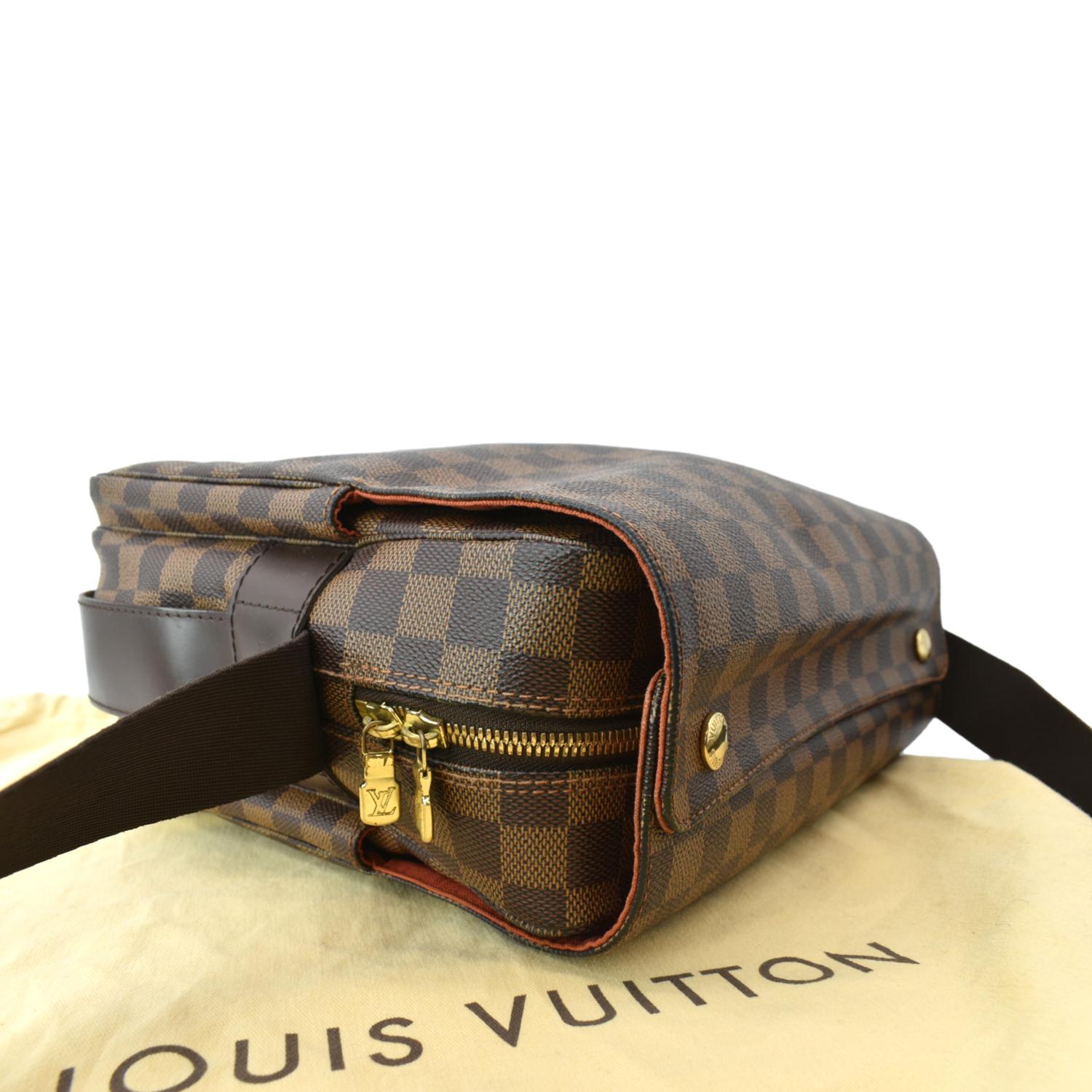 Louis Vuitton Damier Ebene Canvas Naviglio Messenger Bag Louis Vuitton