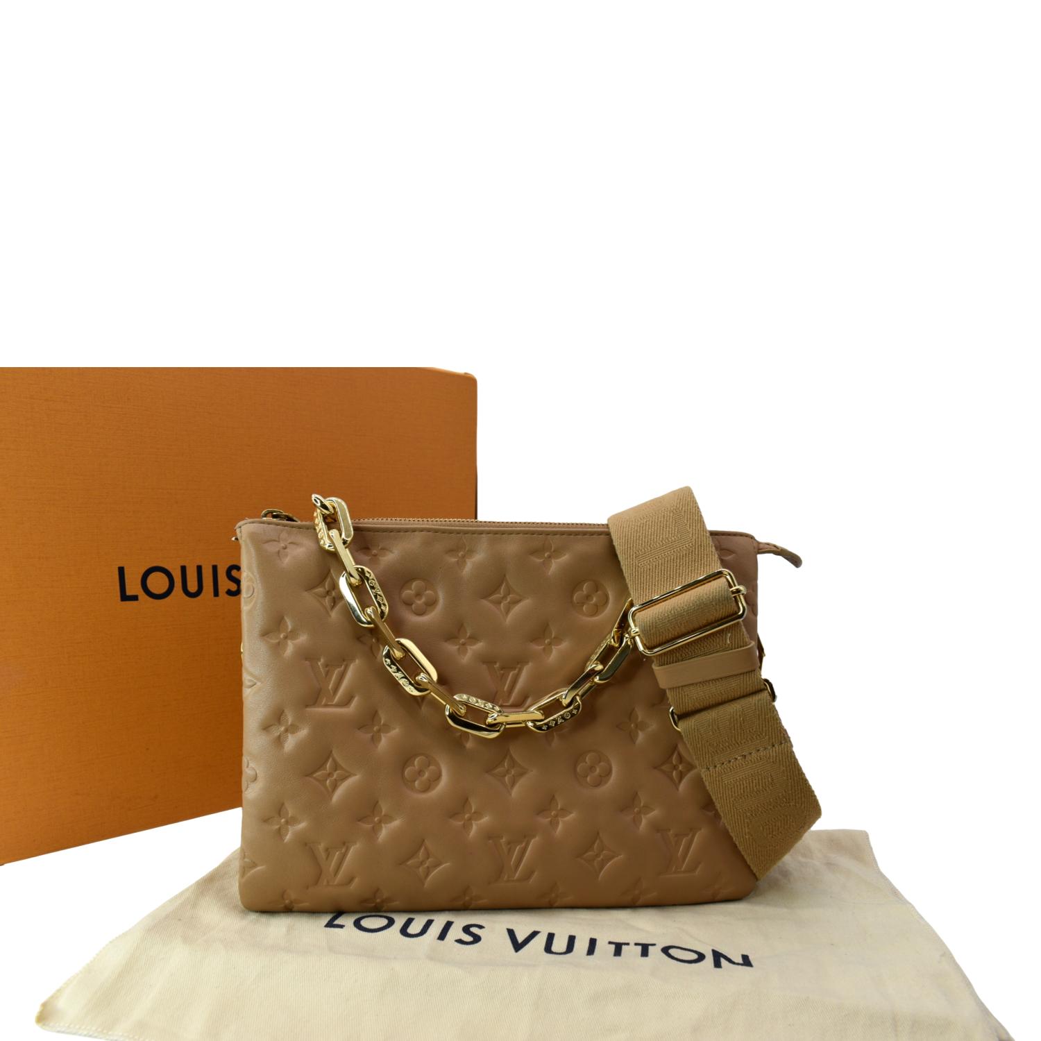 Louis Vuitton Lou Wallet Camel Lamb