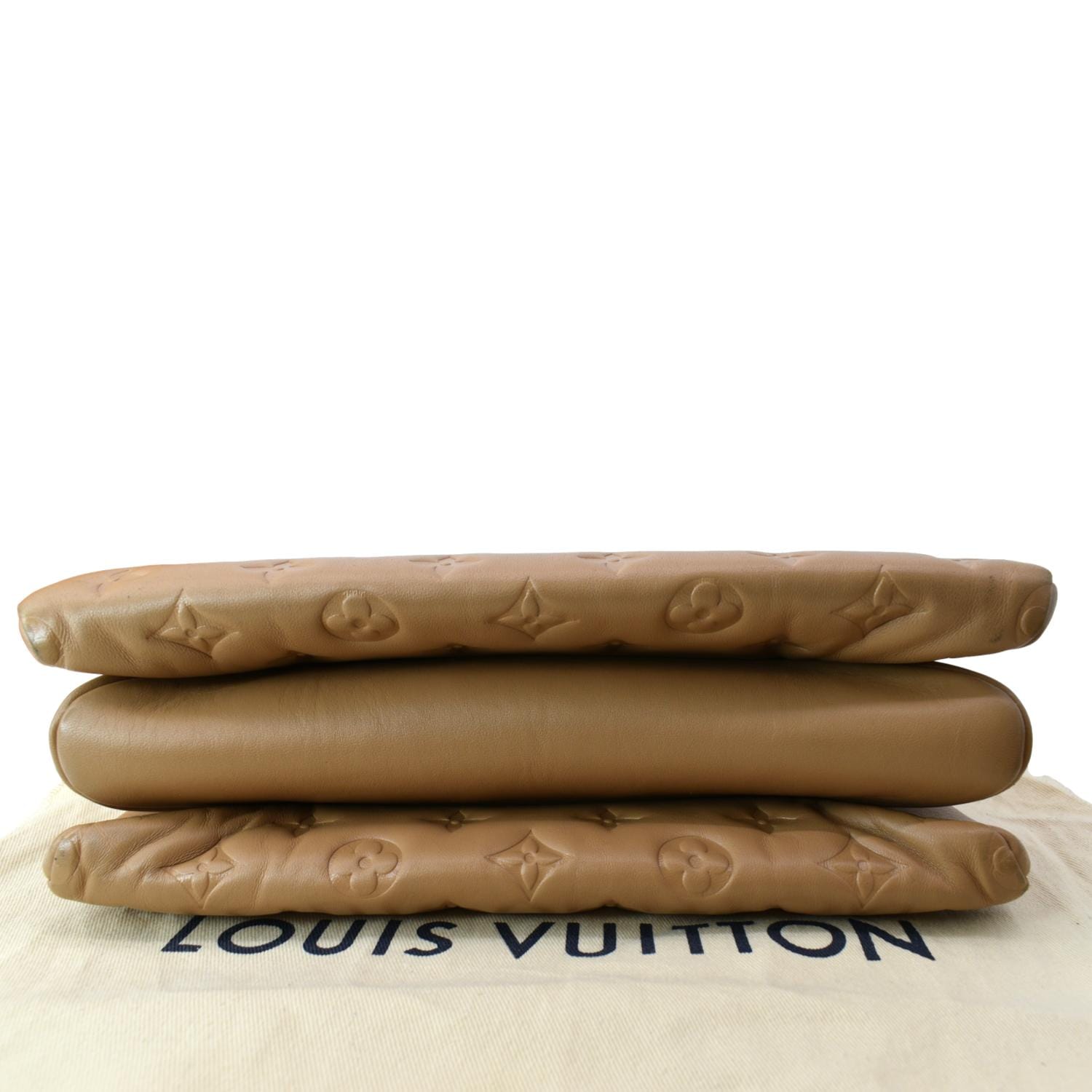 Louis Vuitton Coussin PM, Camel, Preowned in Box WA001 - Julia