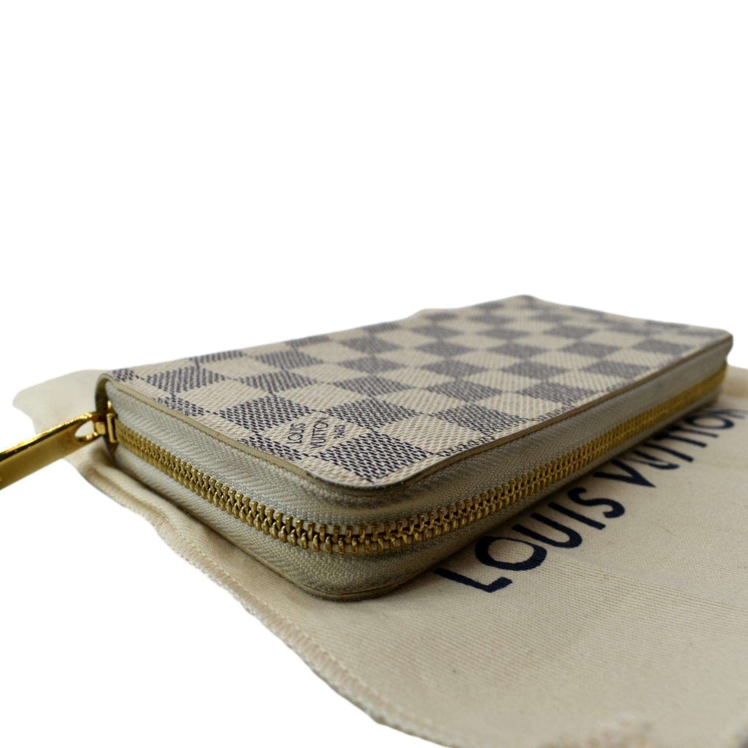 Zippy Wallet Damier Azur Canvas - Wallets and Small Leather Goods