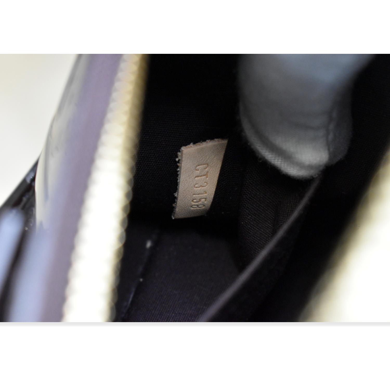 Louis Vuitton Amarante Monogram Vernis Alma BB Bag W/ Twilly – The Closet