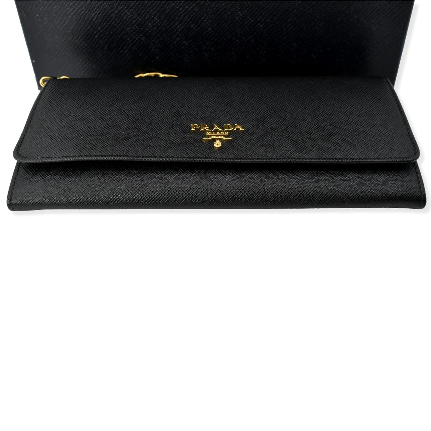 Prada Saffiano Wallet On Chain – The Luxury Exchange PDX