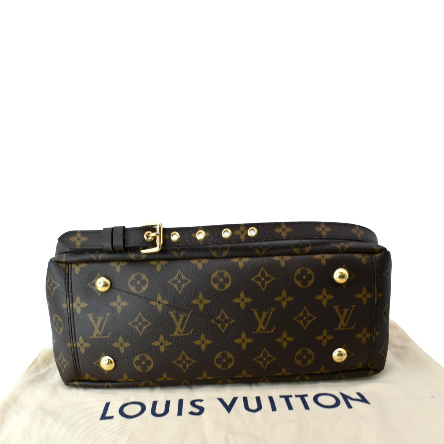 LOUIS VUITTON PALLAS MM NOIR LV PALLAS, Luxury, Bags & Wallets on Carousell