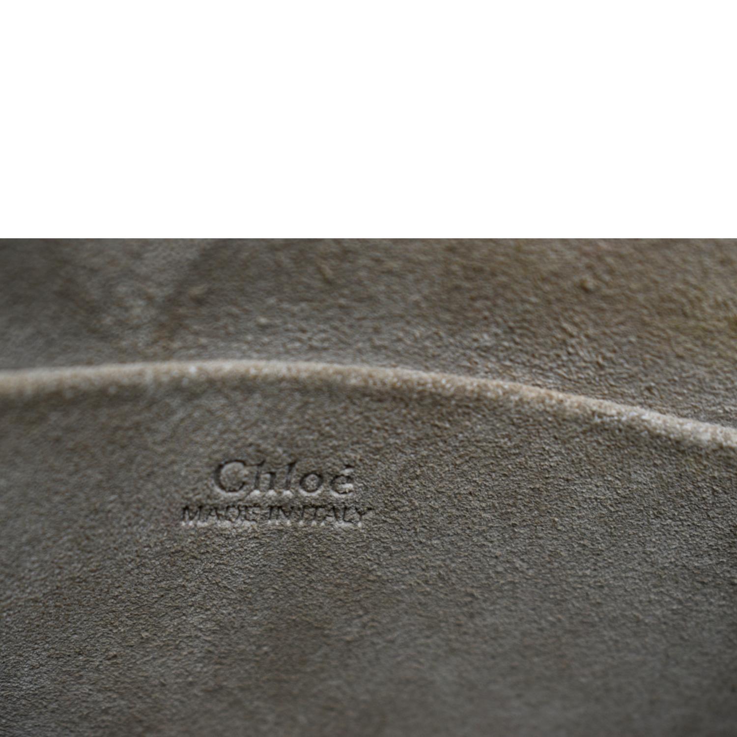 Chloe Nile Crossbody Bag Leather Small Neutral 23246816