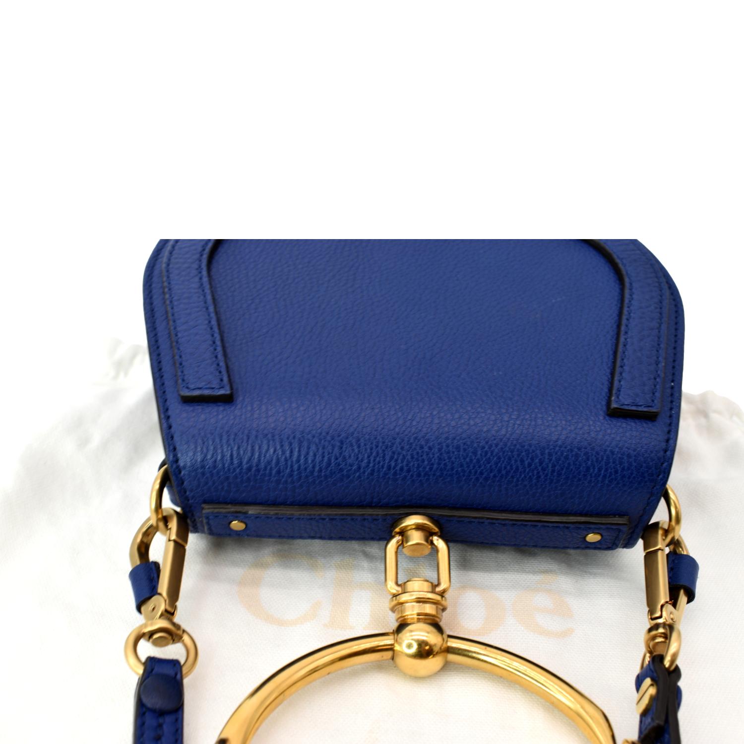 Bracelet nile leather crossbody bag Chloé Brown in Leather - 32867665