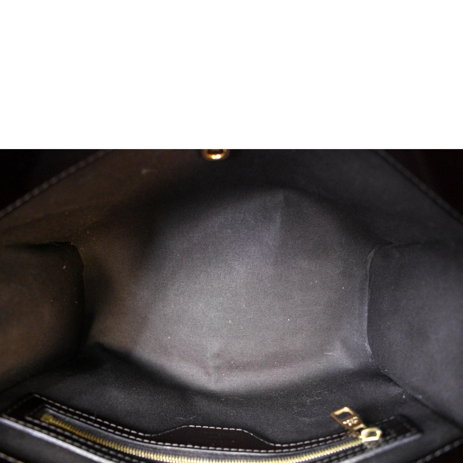 LOUIS VUITTON Catalina Amarante Vernis Monogram BB Hand Bag Black Leather  ref.206958 - Joli Closet