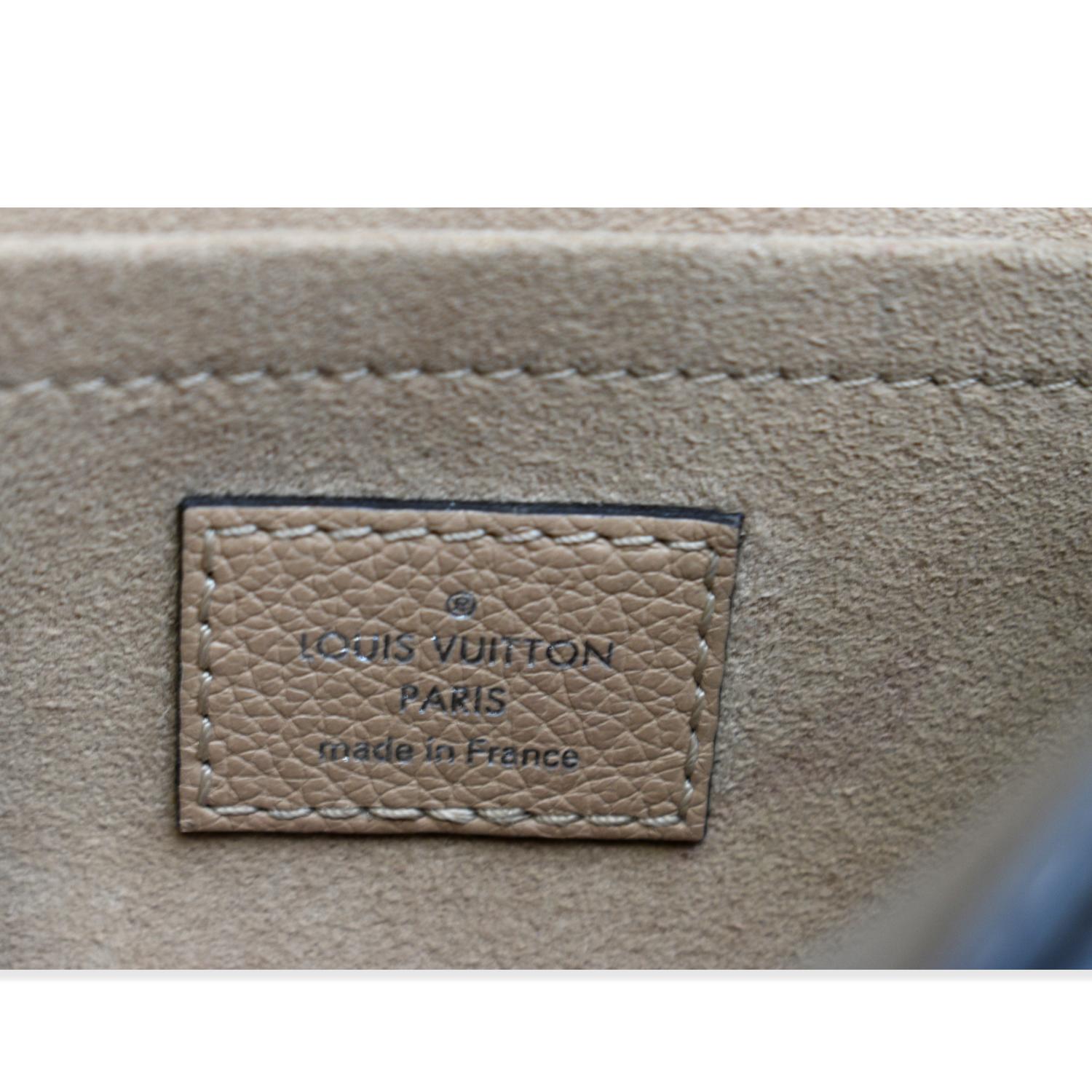 Louis Vuitton Mylockme Chain Bag Cream/Black Calf