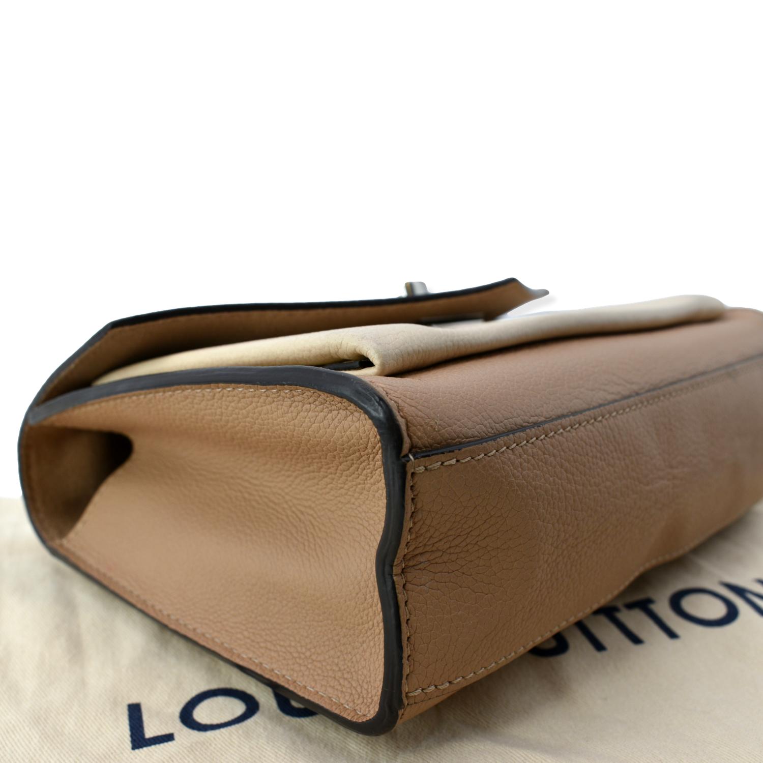 Mylockme leather handbag Louis Vuitton Black in Leather - 37345983
