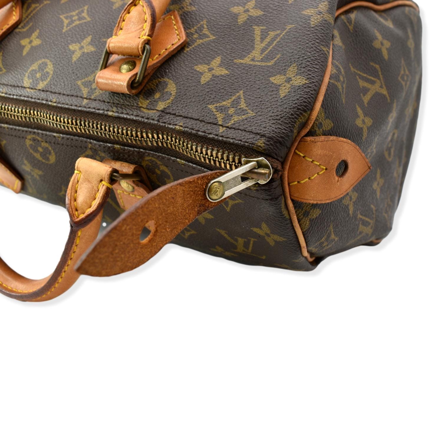 Louis Vuitton Monogram Speedy HL - Brown Handle Bags, Handbags - LOU811302