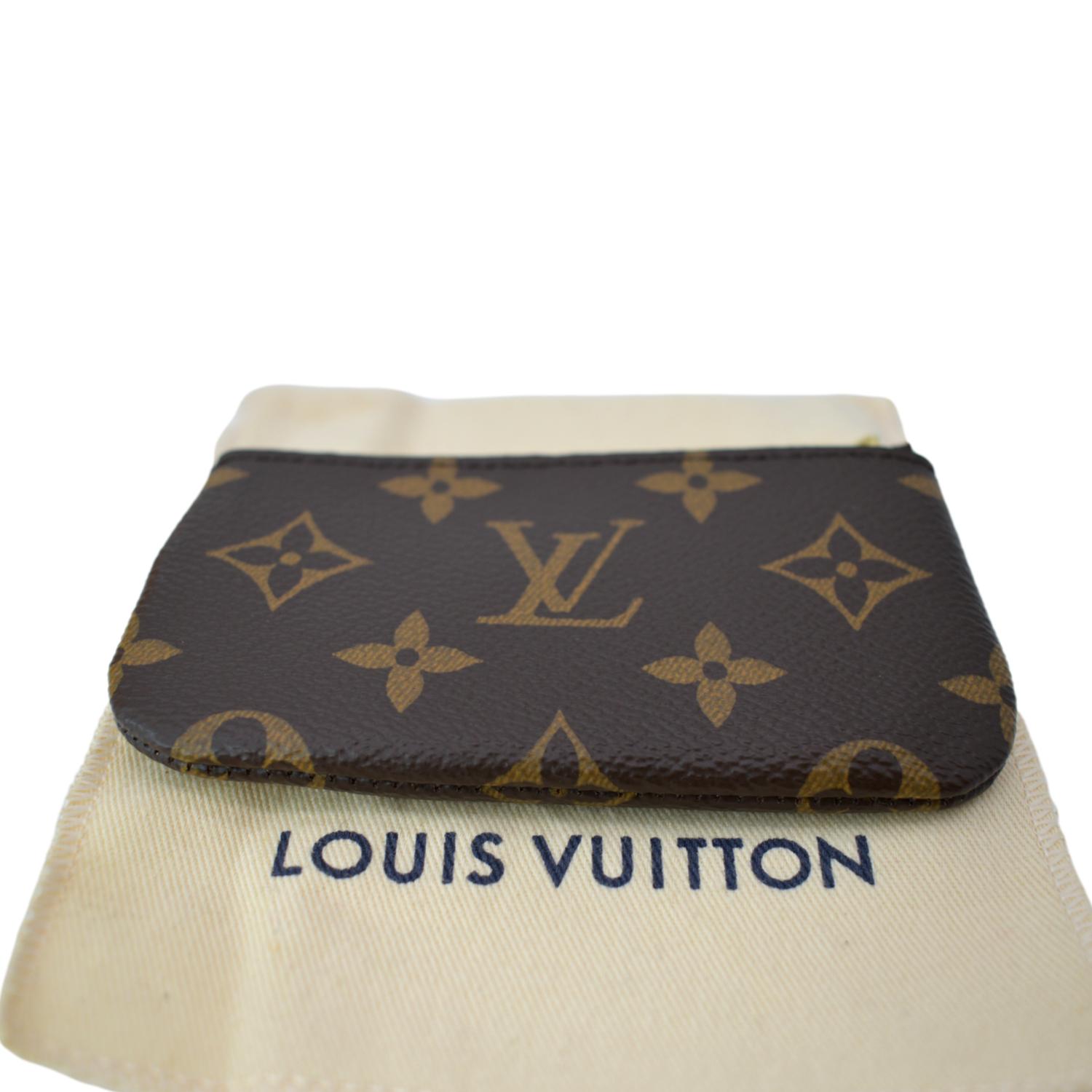 Louis Vuitton Brown Monogram Pochette Cles Cloth ref.951527 - Joli Closet