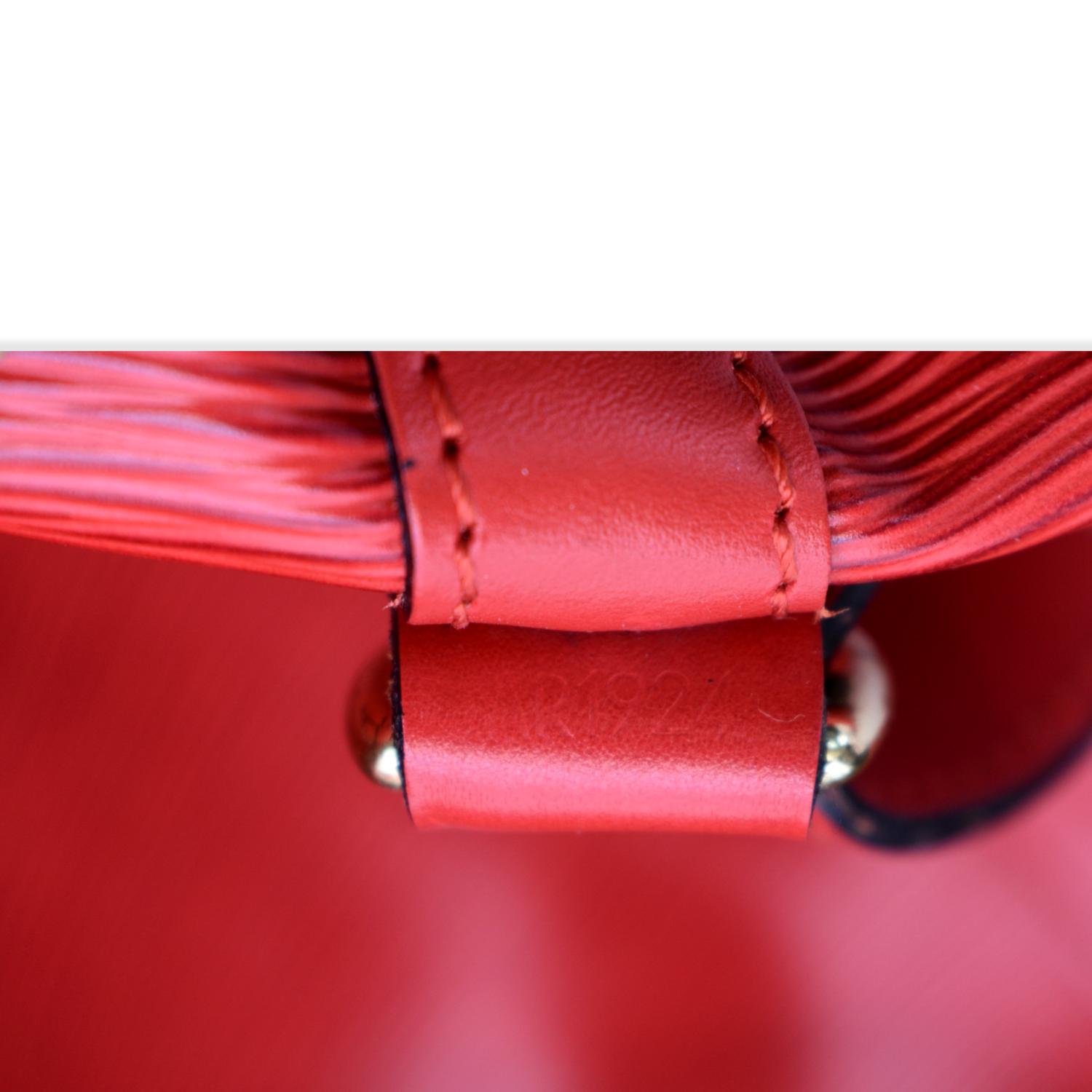 Louis Vuitton Red Epi Leather Noe GM – Just Gorgeous Studio