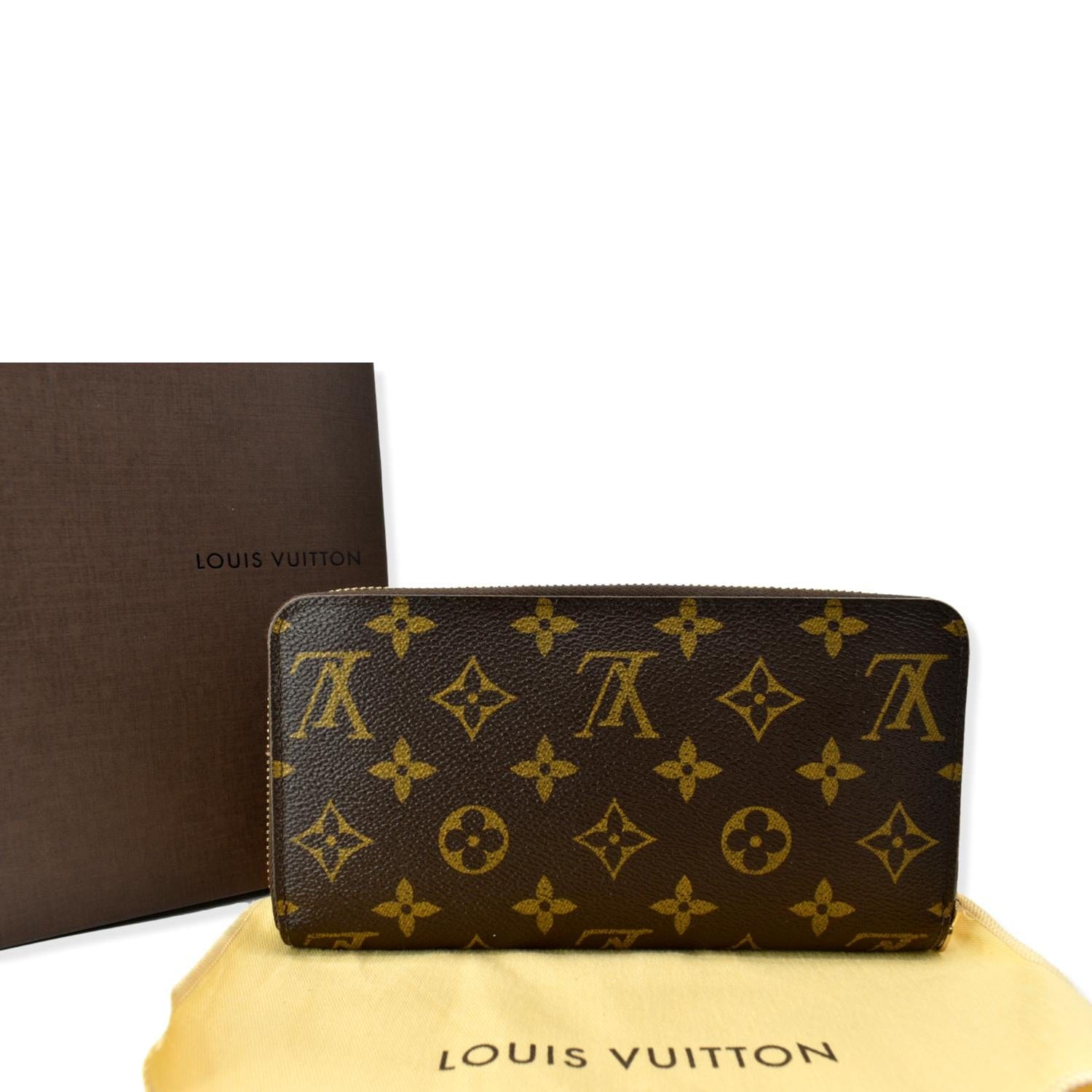 Louis Vuitton 2011 Pre-owned Damier Ebene ILLUSTRE Zippy Long Wallet - Brown