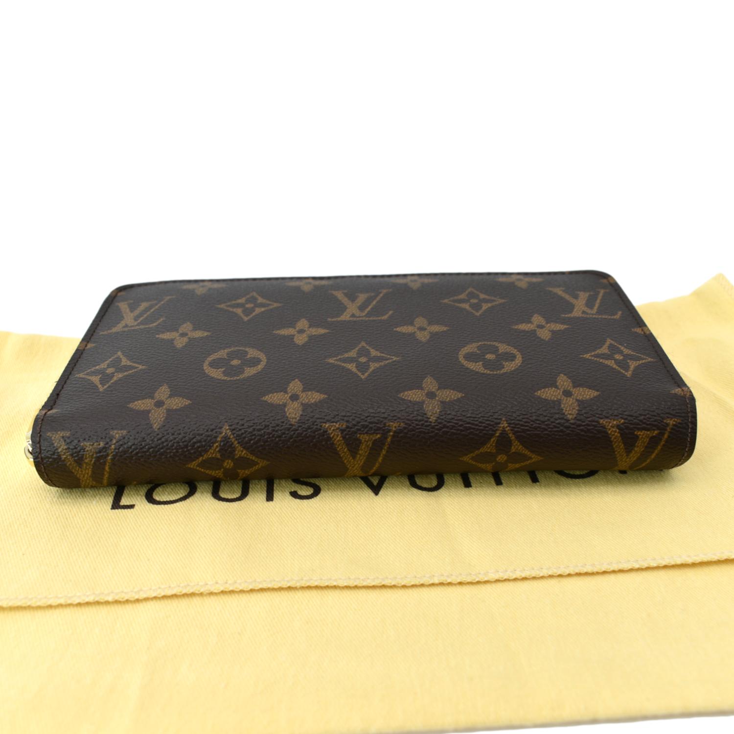 Louis Vuitton Monogram Zippy Brown Long Wallet W20×H10.5×D2.5cm Free  Shipping