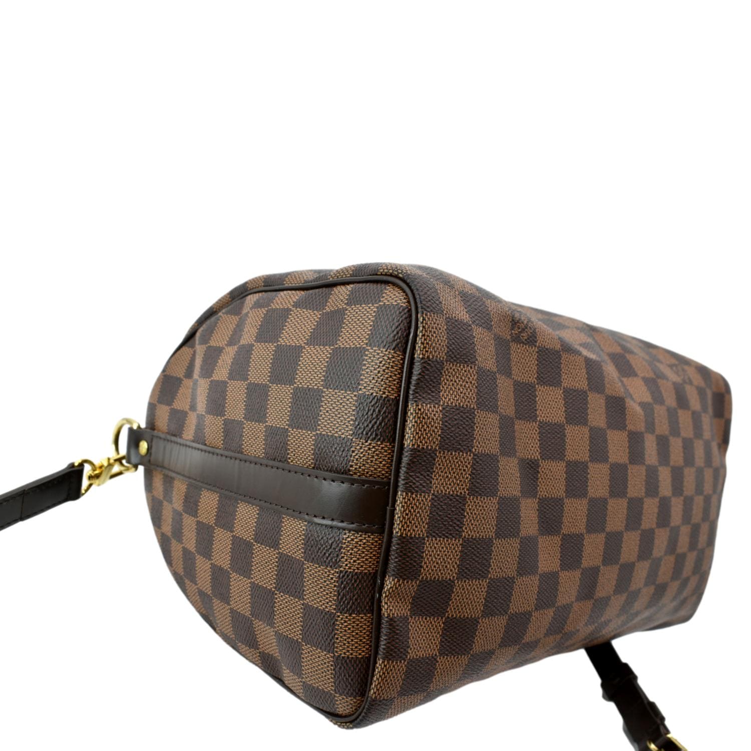 Louis Vuitton Damier Ebene Speedy 30 Bandoulière Top Handle Bag