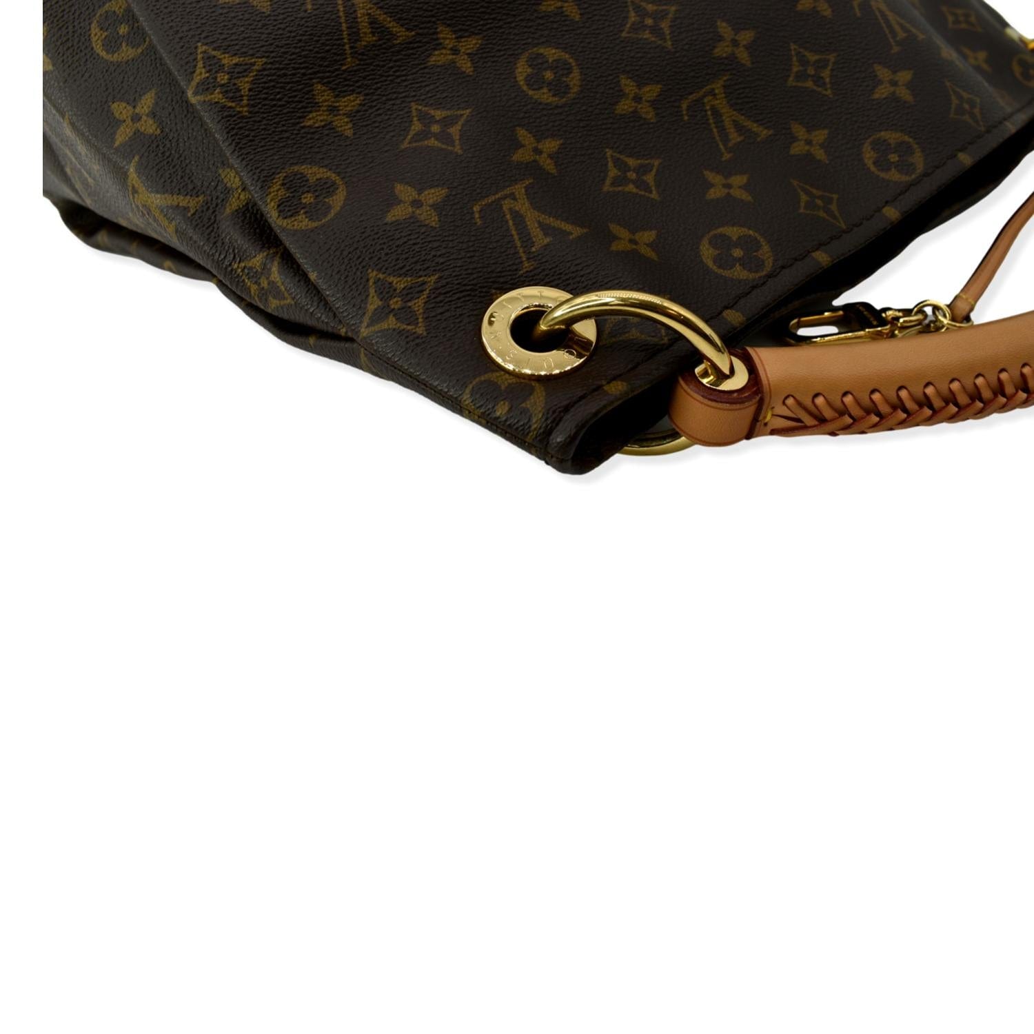 Louis Vuitton Monogram Artsy MM Hobo Bag 21lz69s For Sale at
