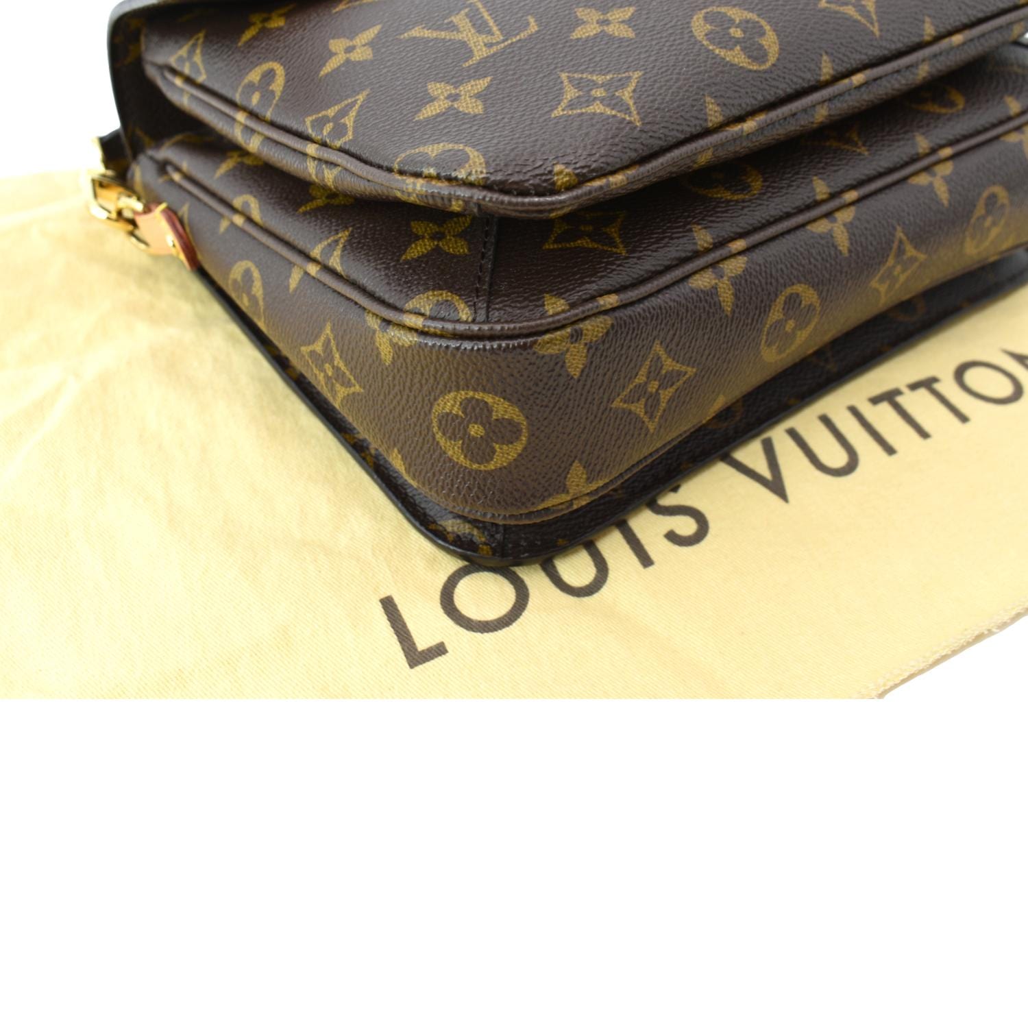 Metis leather crossbody bag Louis Vuitton Brown in Leather - 35779472