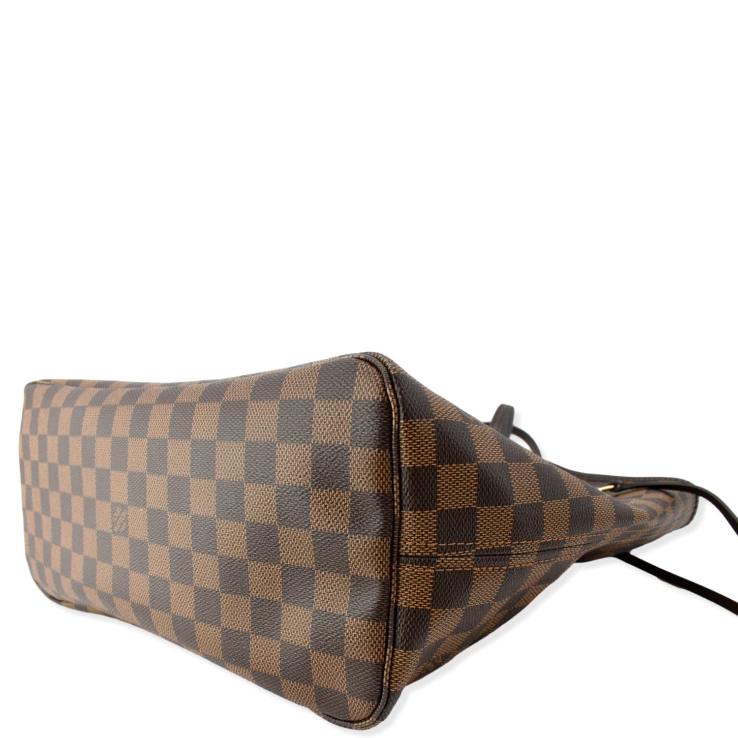Louis Vuitton Neverfull MM Damier Ebene Tote with Pochette, Dust bag and  Receipt at 1stDibs  louis vuitton neverfull dust bag, neverfull date code  location, louis vuitton purse receipt