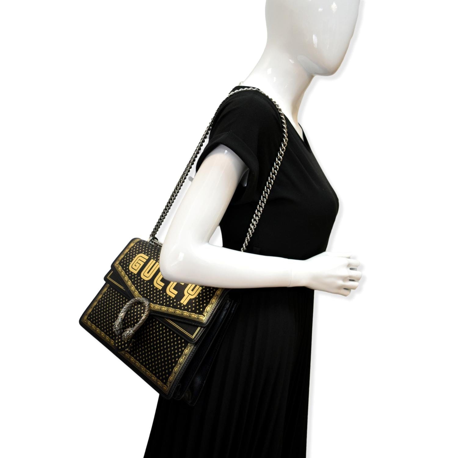 Dionysus medium shoulder bag black