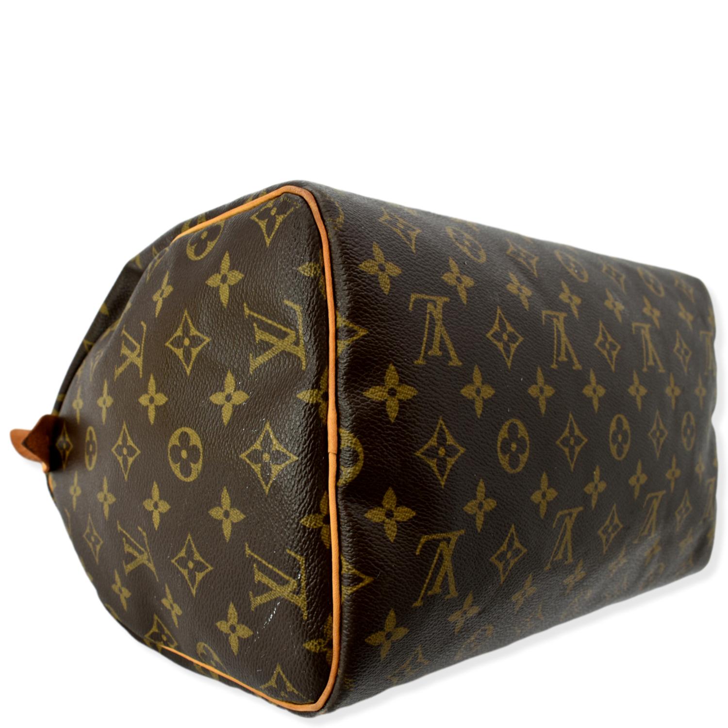 Shop for Louis Vuitton Sienna Brown Epi Leather Speedy 30 cm Satchel Bag -  Shipped from USA