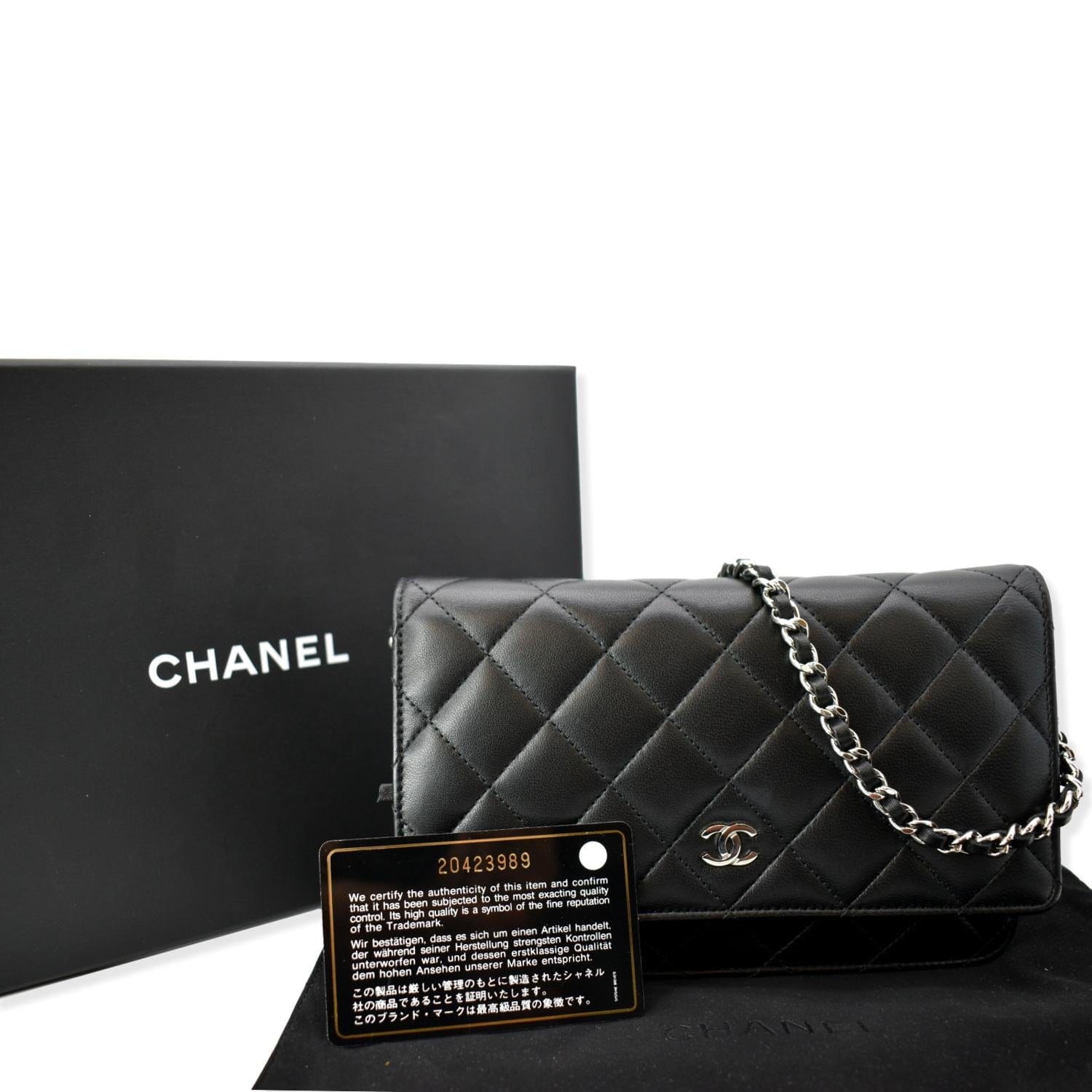Chenal CC WOC Caviar Leather Chain Crossbody Bag-DDH