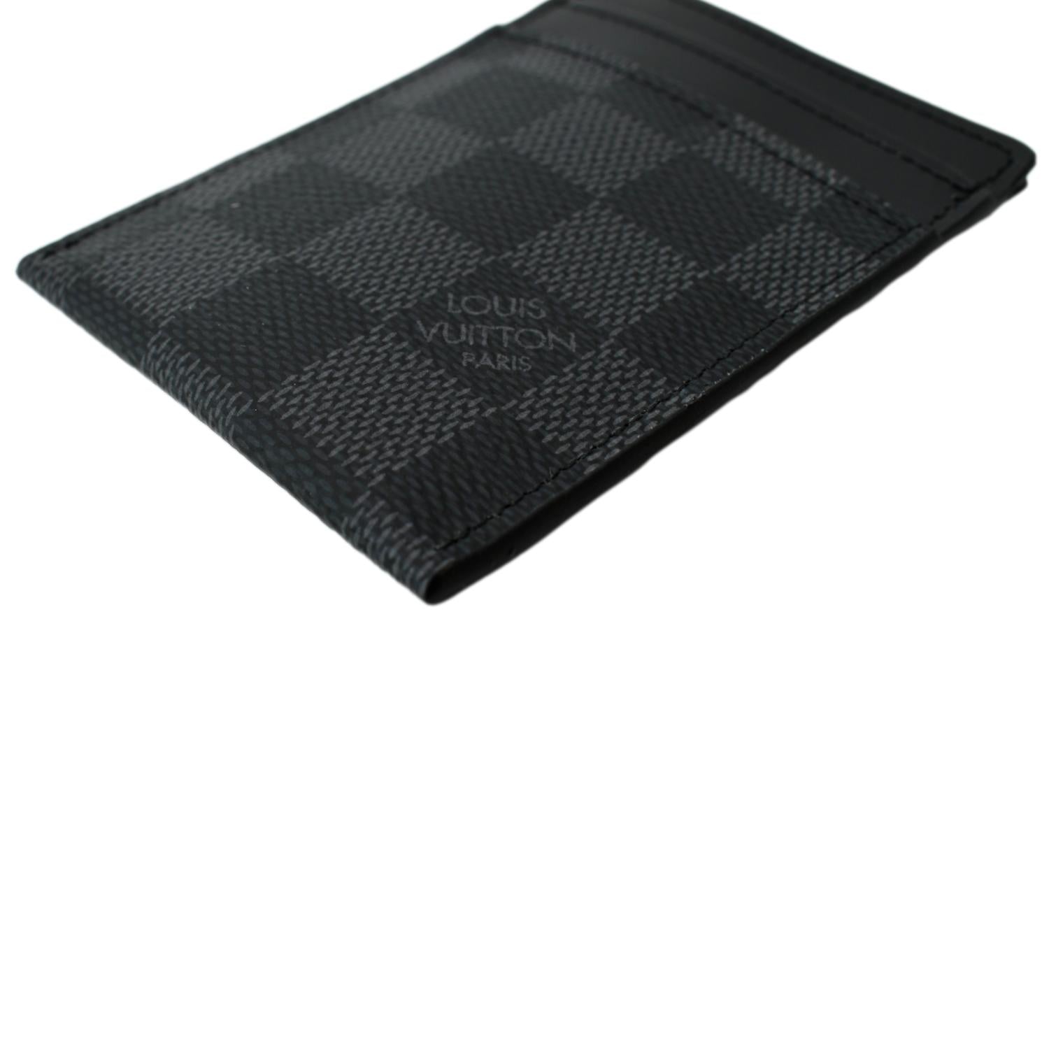 Louis Vuitton Pince Wallet Damier Graphite Black 6668151