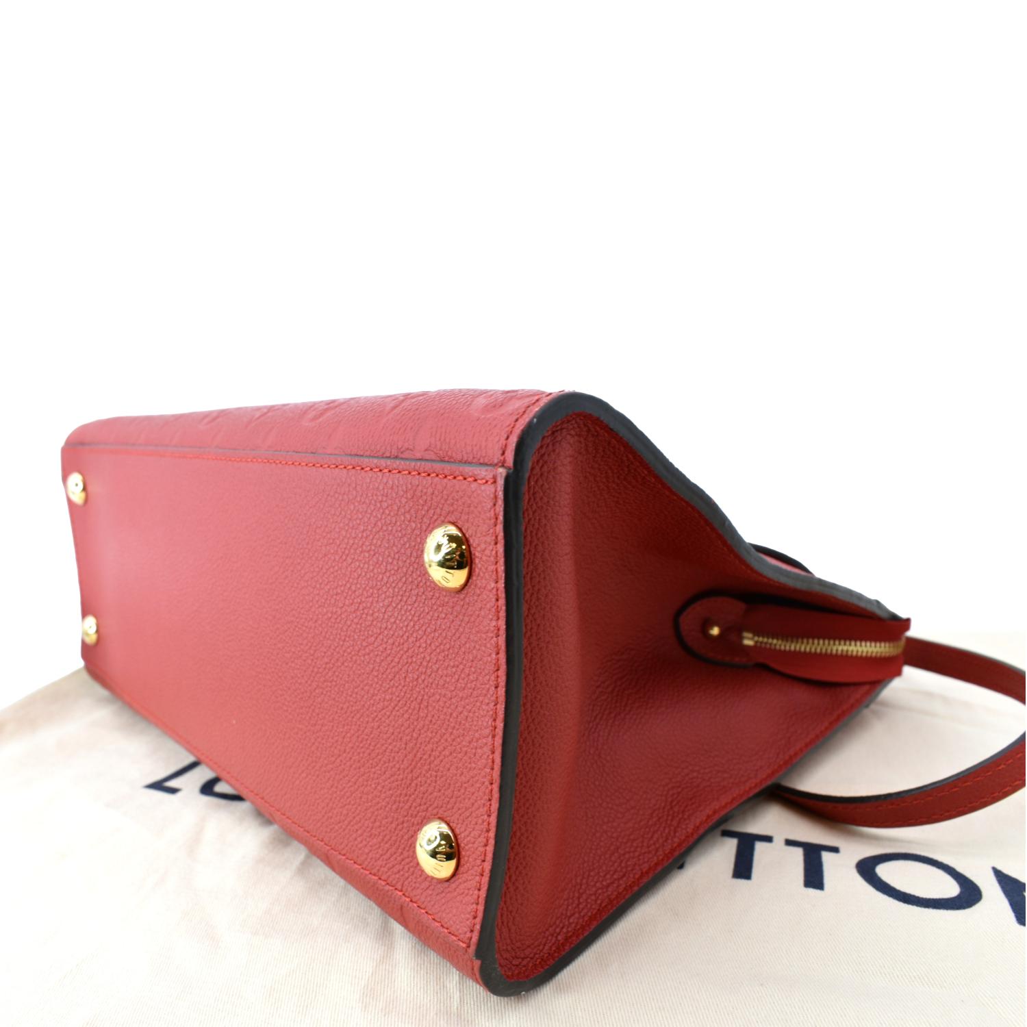 Louis Vuitton Mini Monogram Empreinte Pont-Neuf - Red Handle Bags, Handbags  - LOU743023