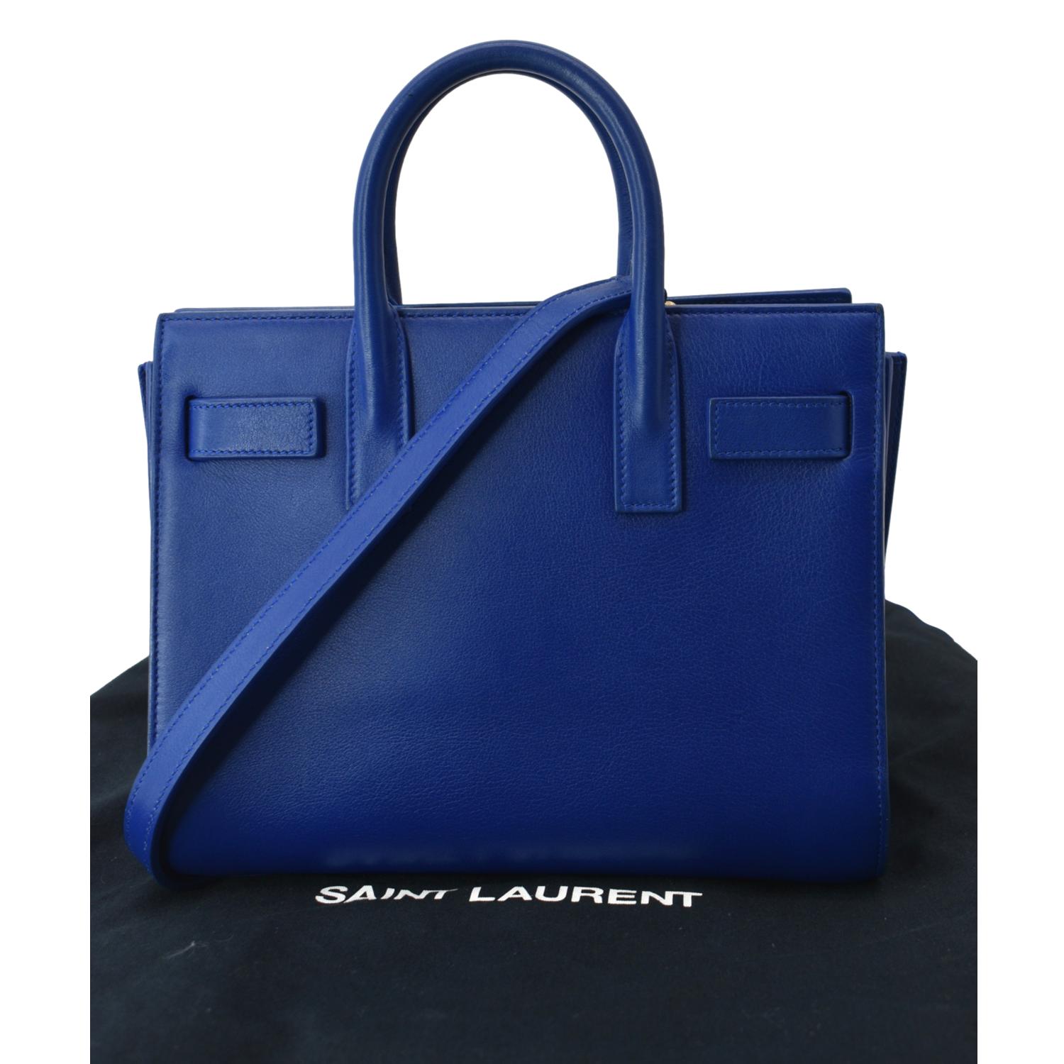 Yves Saint Laurent Sac de Jour Leather Satchel Shoulder Bag