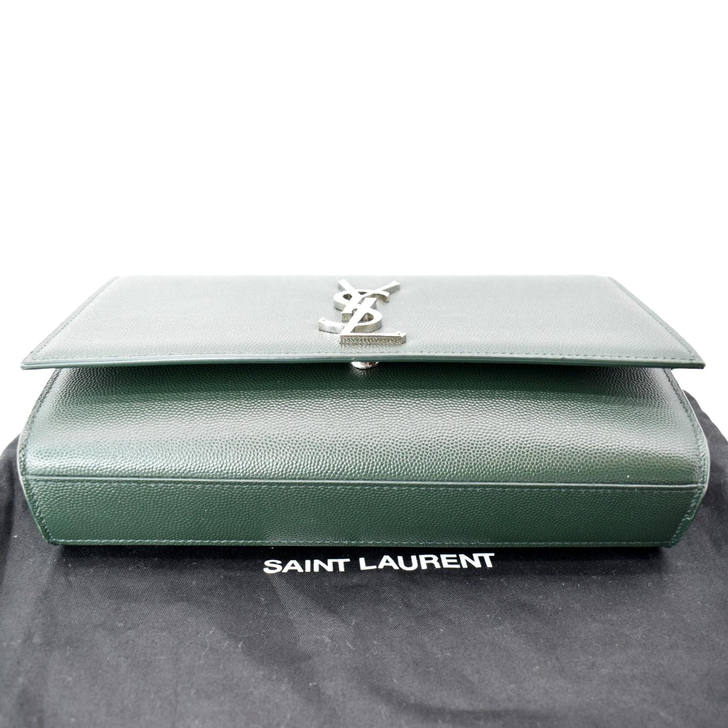 YSL Green Calfskin Kate Belt Bag QTBDQW18GH002