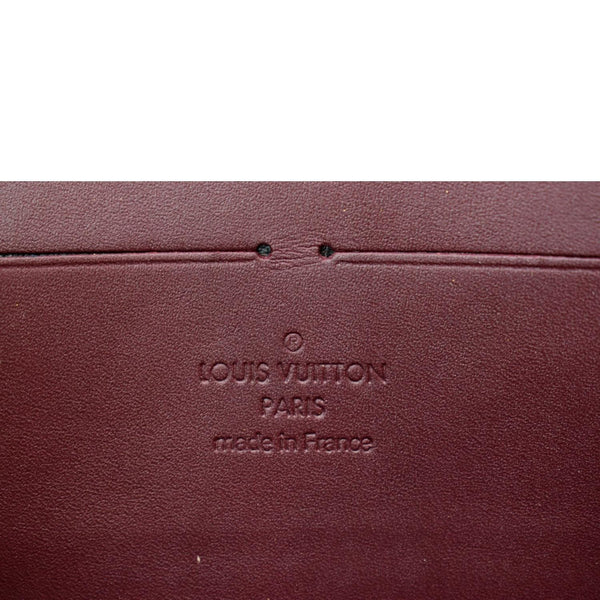 Pre-owned Louis Vuitton Amarante Monogram Vernis Porte Monnaie