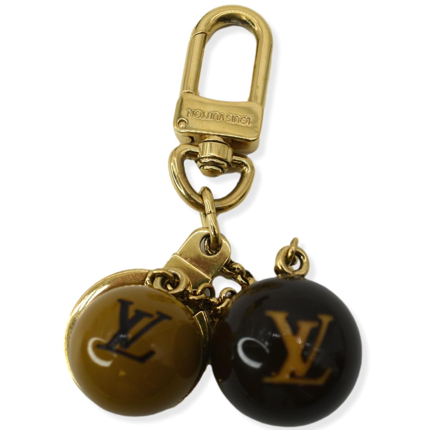 Louis Vuitton Goldtone Porte Cles Delight Key Holder and Bag Charm