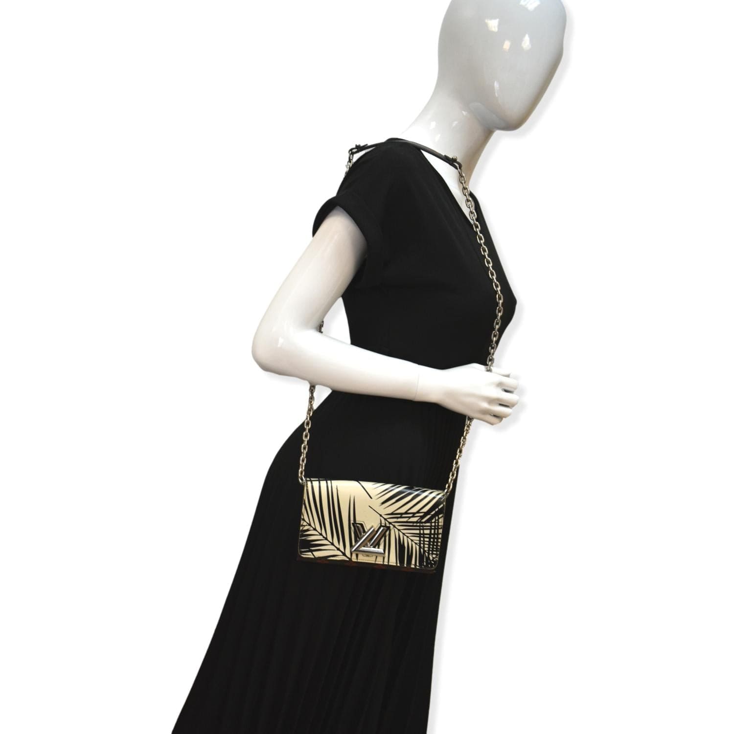 Brand new LV twist belt Wallet on chain, Luxury, Bags & Wallets on