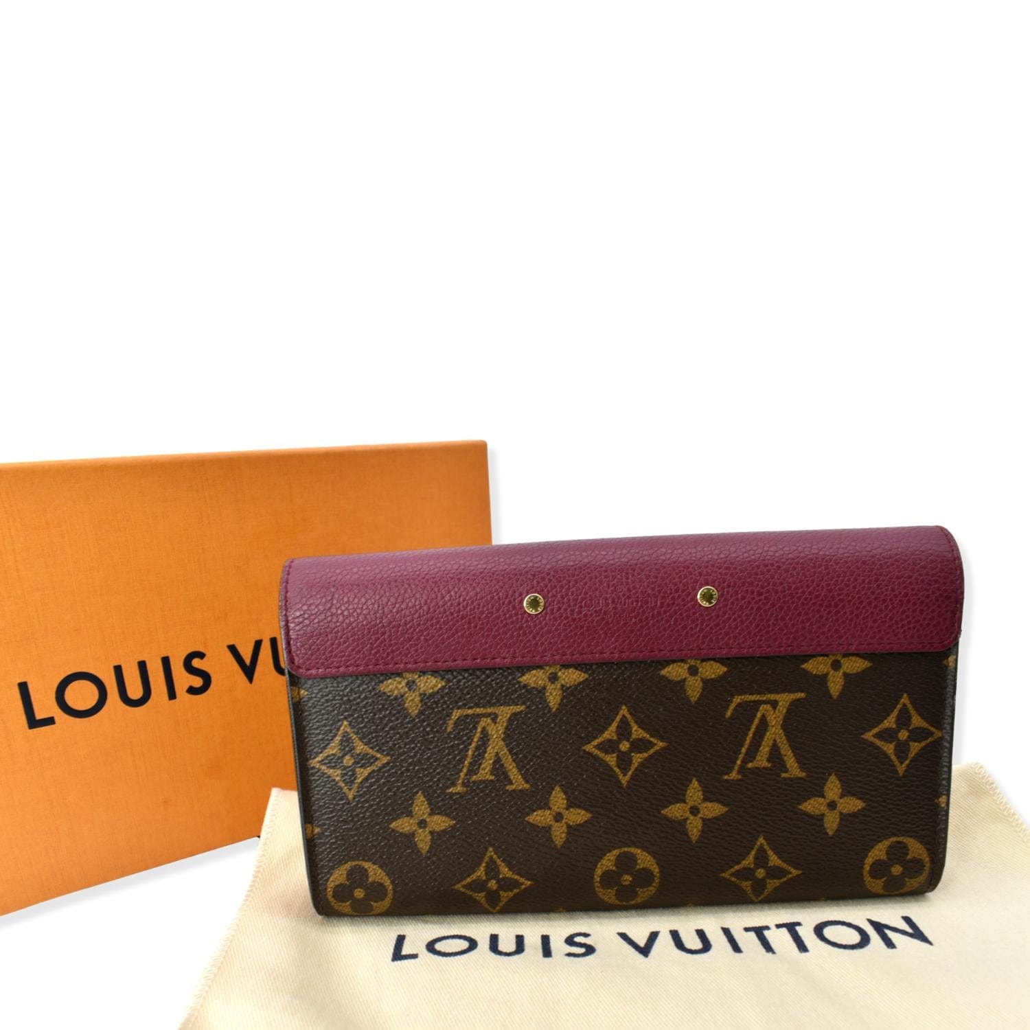 Louis Vuitton Monogram Canvas Pallas Wallet (SHF-22270) – LuxeDH