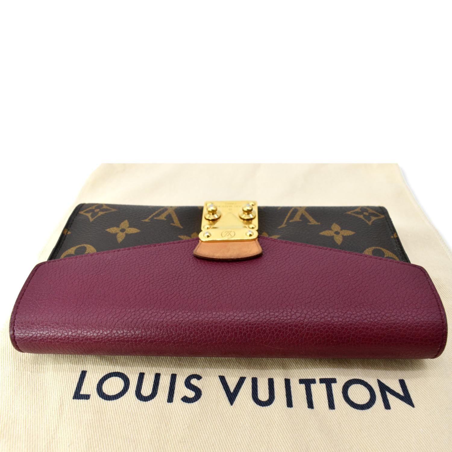 Louis Vuitton Monogram Pallas Wallet - black and brown at 1stDibs  lv pallas  wallet, pallas wallet louis vuitton, louis vuitton pallas wallet
