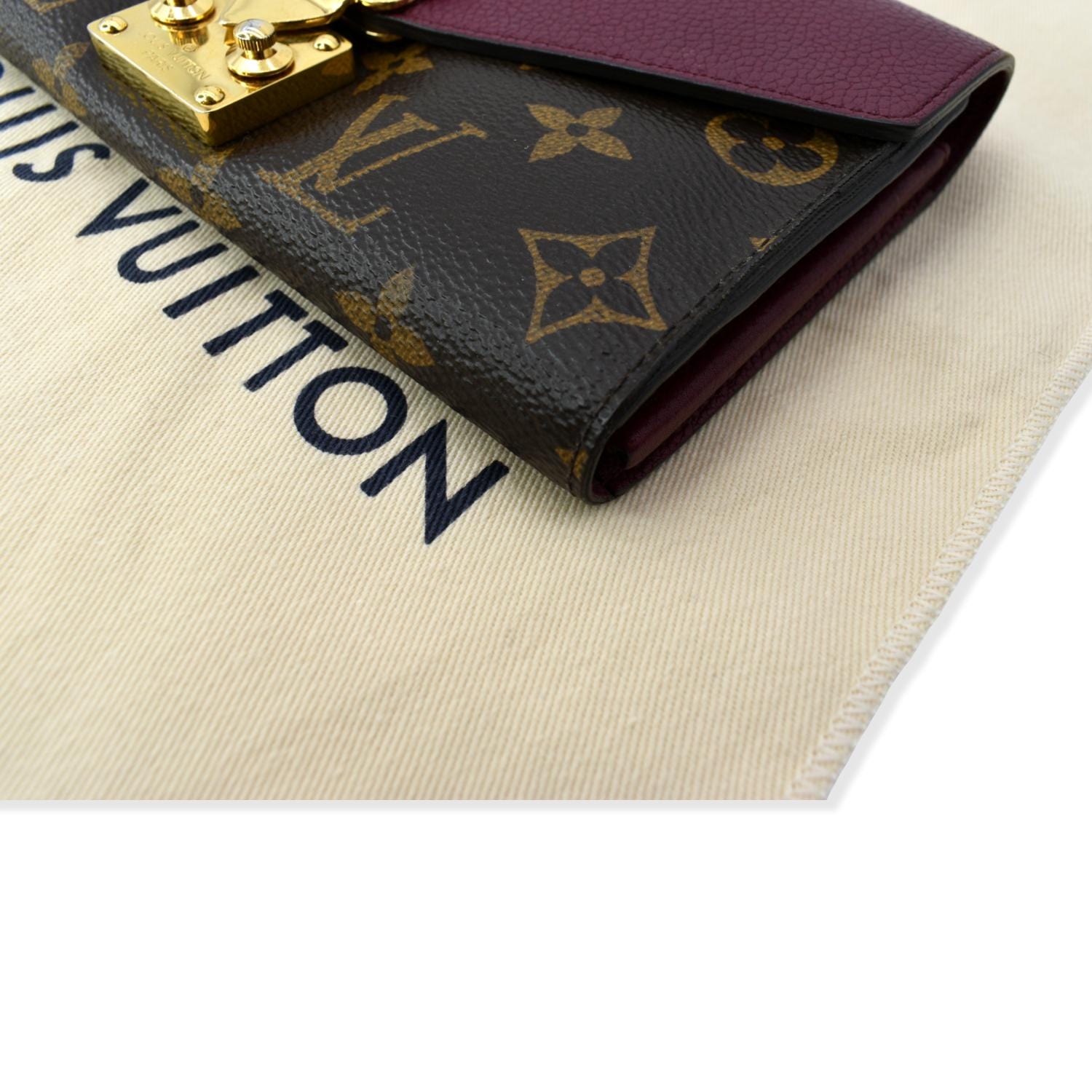 Louis Vuitton, Bags, Sold Louis Vuitton Monogram Pallas Wallet In Grape