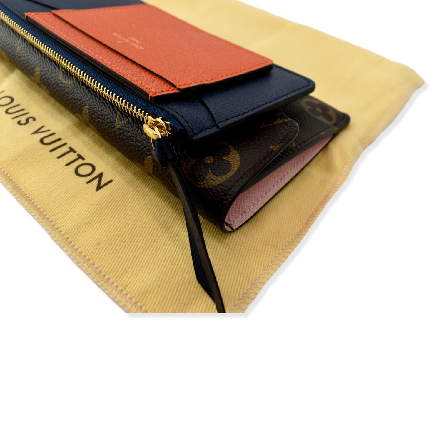 Jeanne cloth wallet Louis Vuitton Brown in Cloth - 30017901