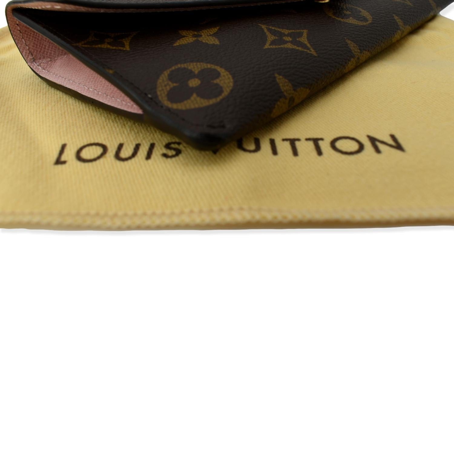Louis Vuitton Zip Wallet Rose Ballerine