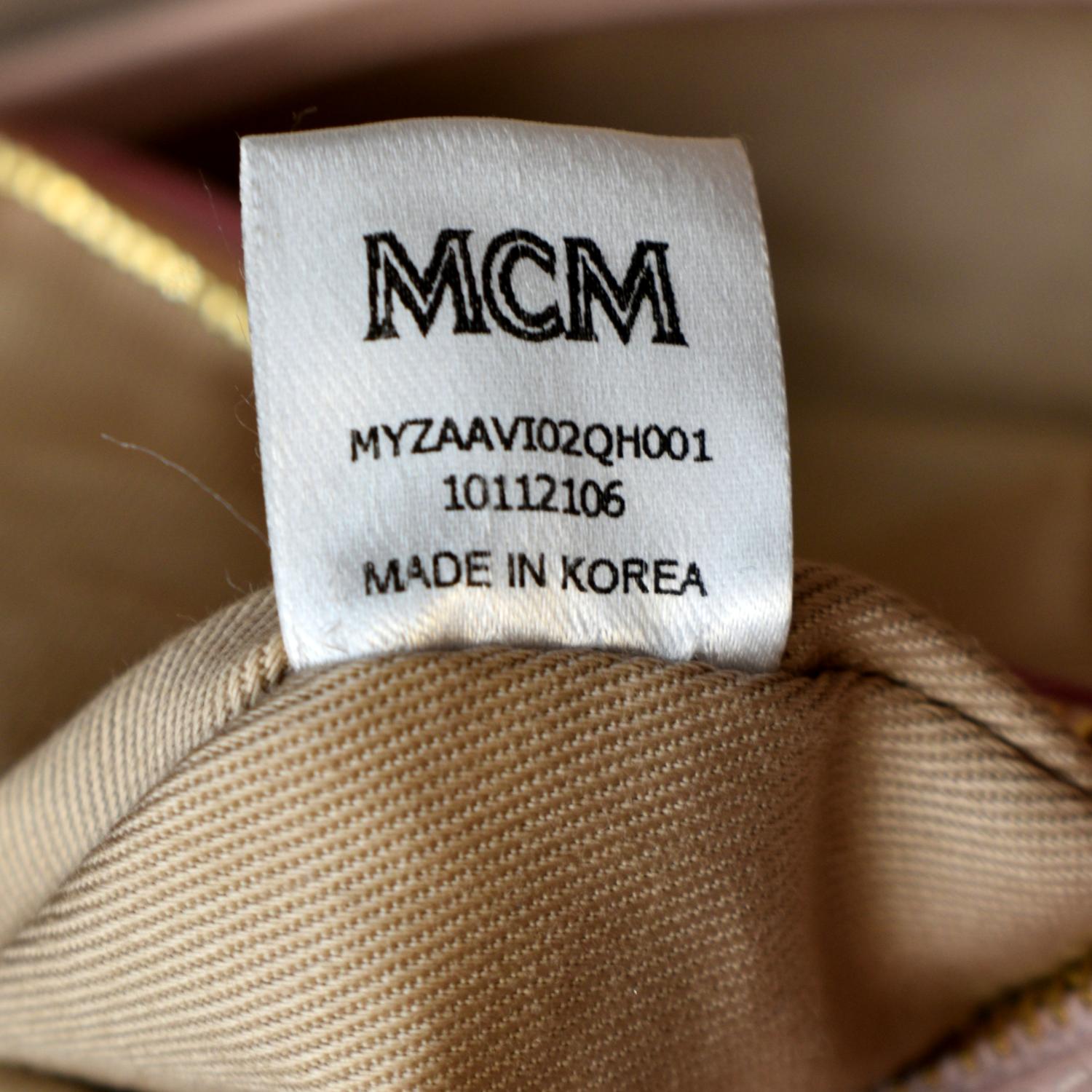 Mcm Bag Shoulder/crossbody Leather Bag Made in Korea Nice 